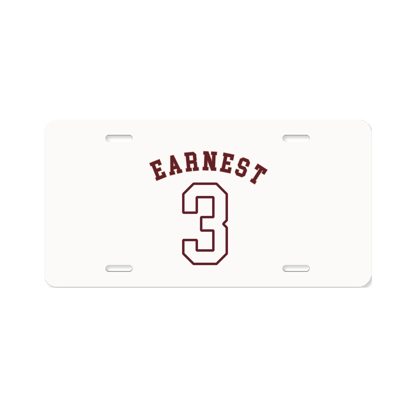 License Plate — Shirsey Arch in Classic