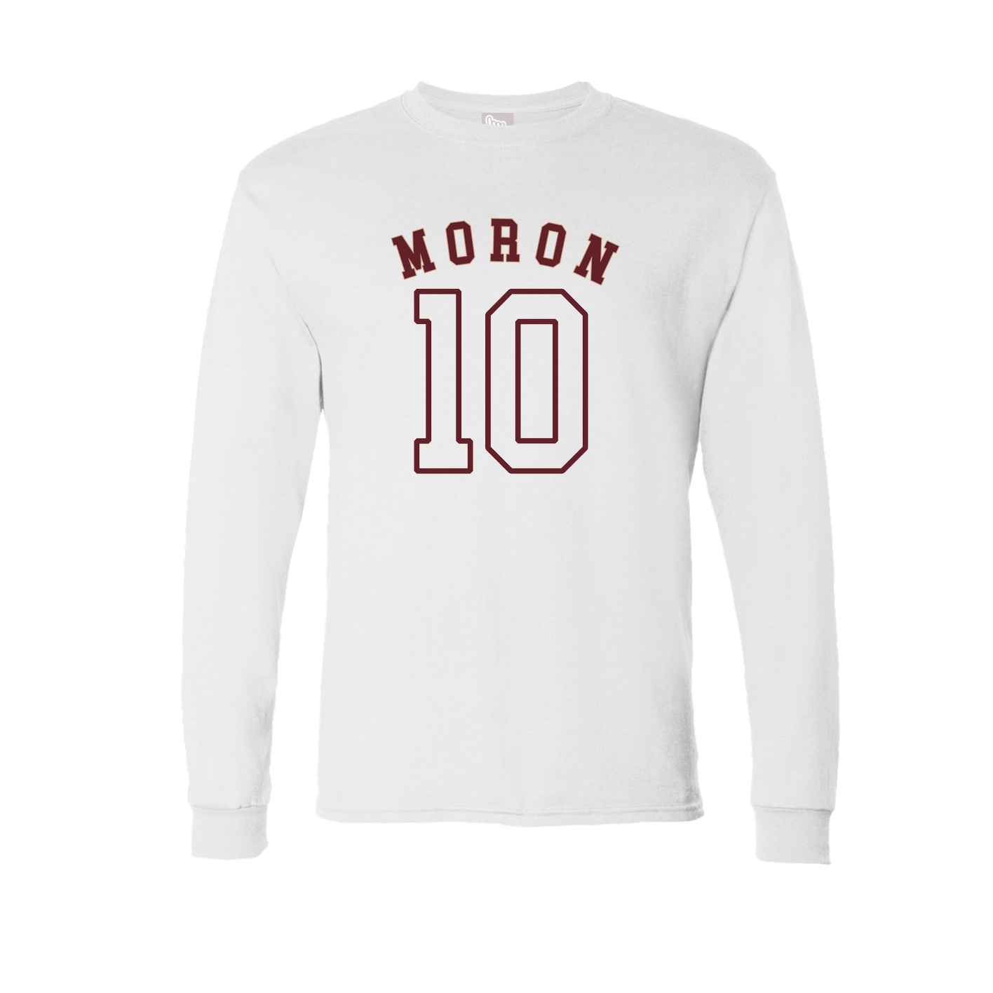 Long Sleeve Tee — Shirsey Arch in White