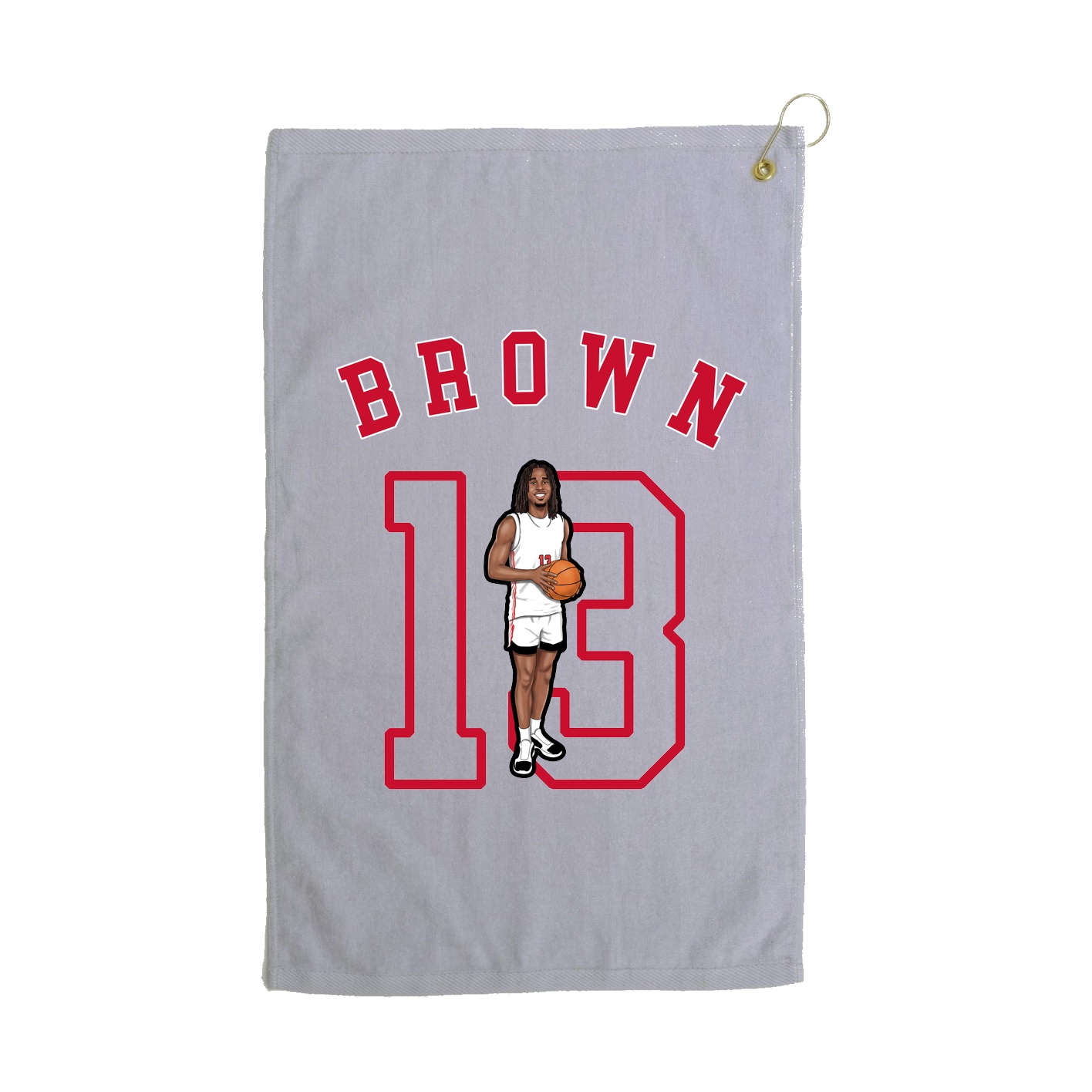 Golf Towel — Shirsey Arch in Grey