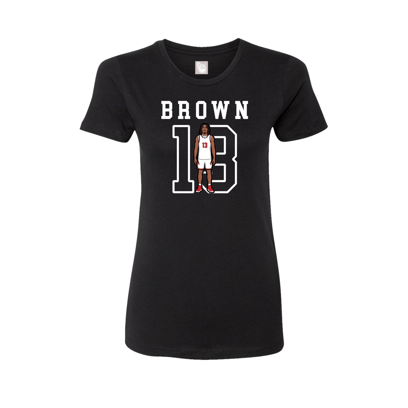 Fitted Women's Tee — Shirsey in Black