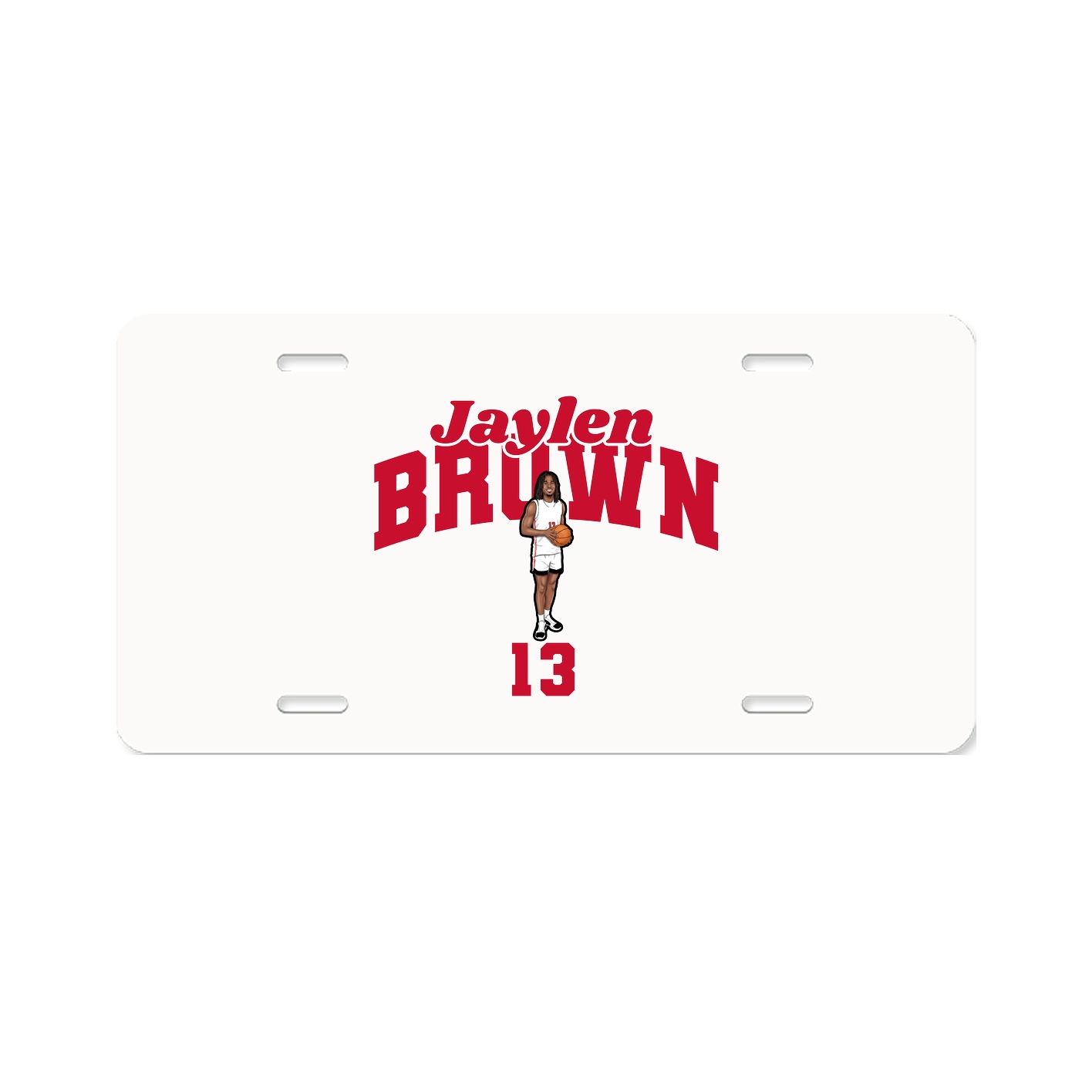 License Plate — Signature Arch in Classic