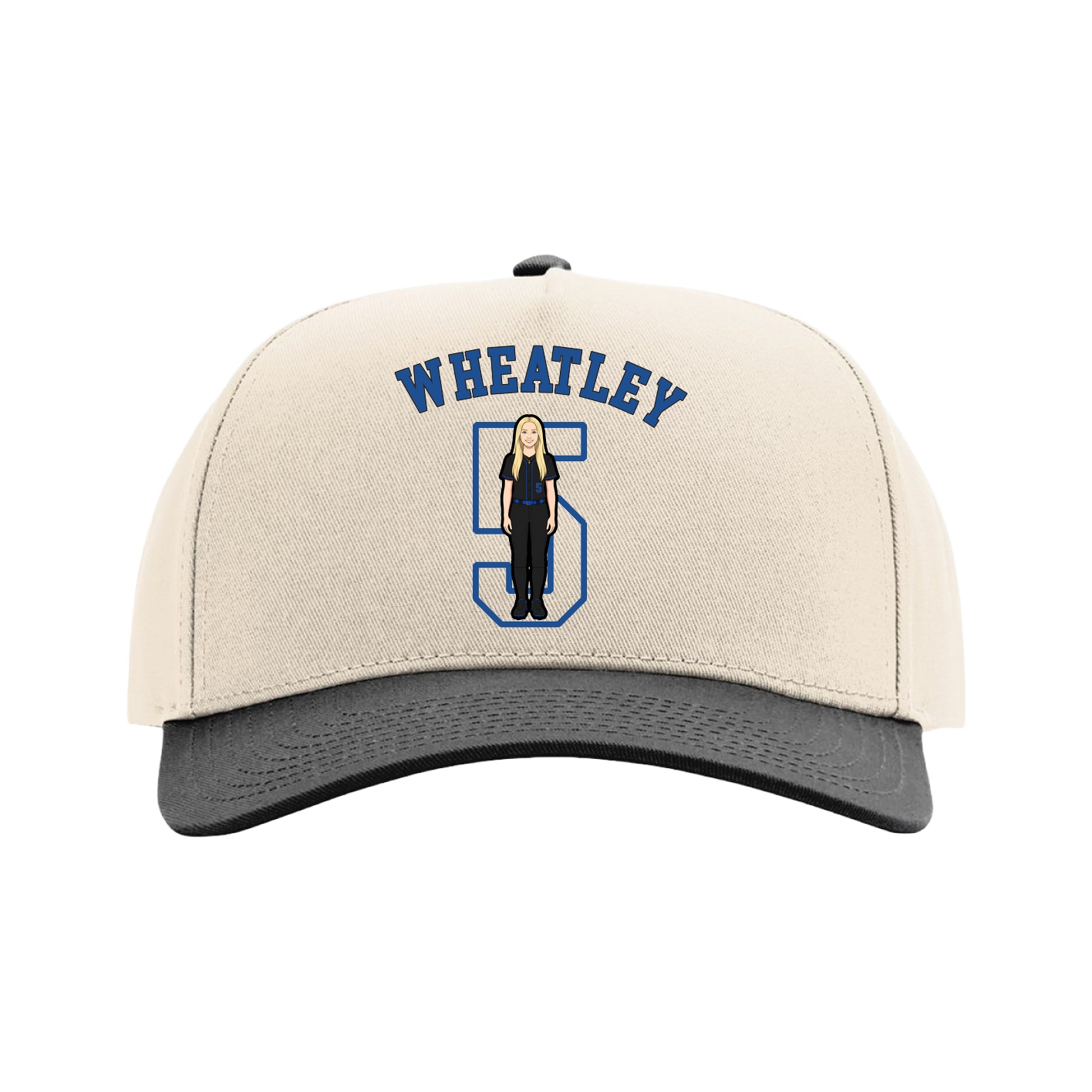 Full Fabric Five-Panel Champ Cap