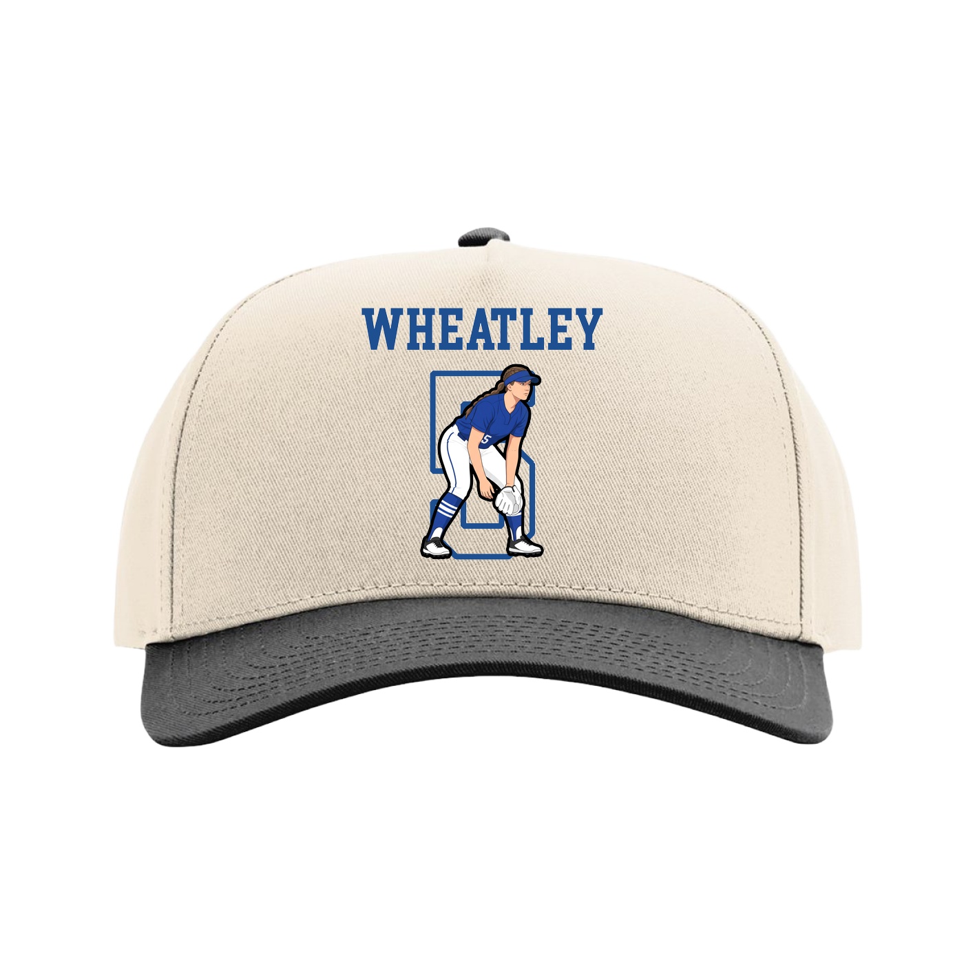 Full Fabric Five-Panel Champ Cap