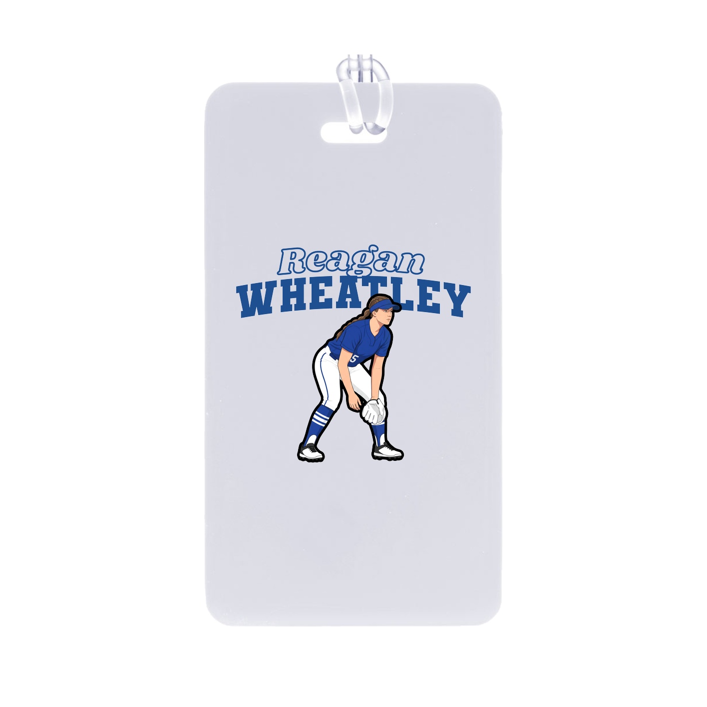 Bag Tag — Name Arch in Classic