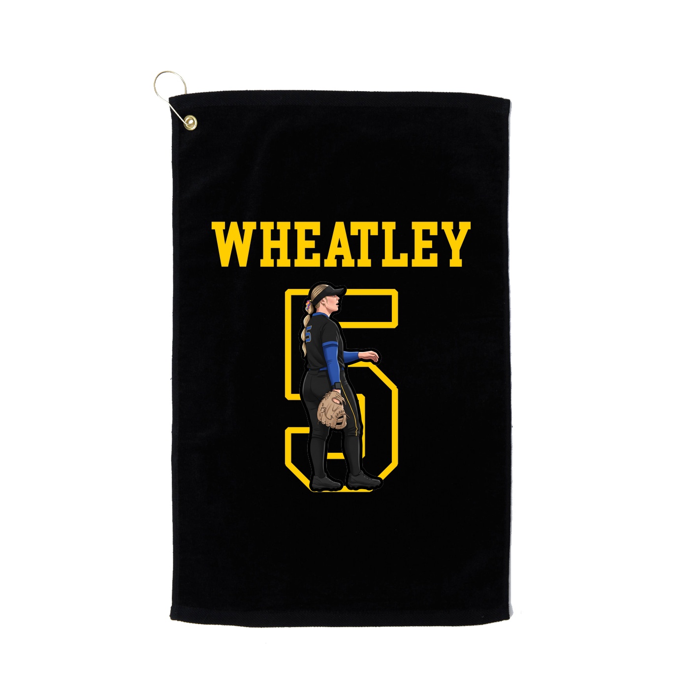 Golf Towel — Shirsey in Black