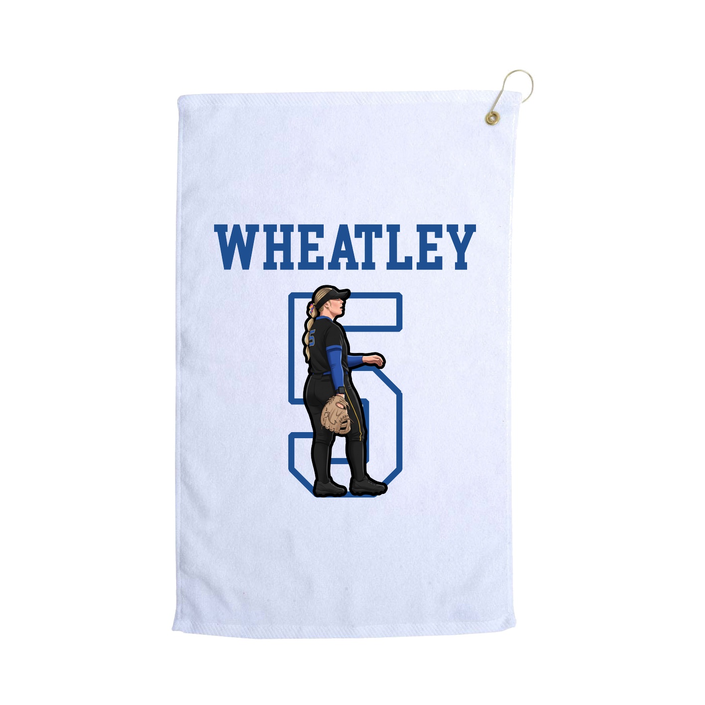 Golf Towel — Shirsey in White