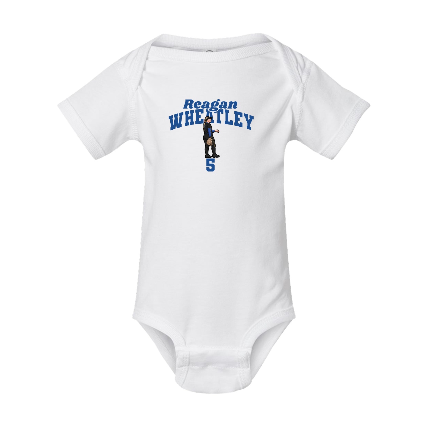 Baby Onesie — Signature Arch in White