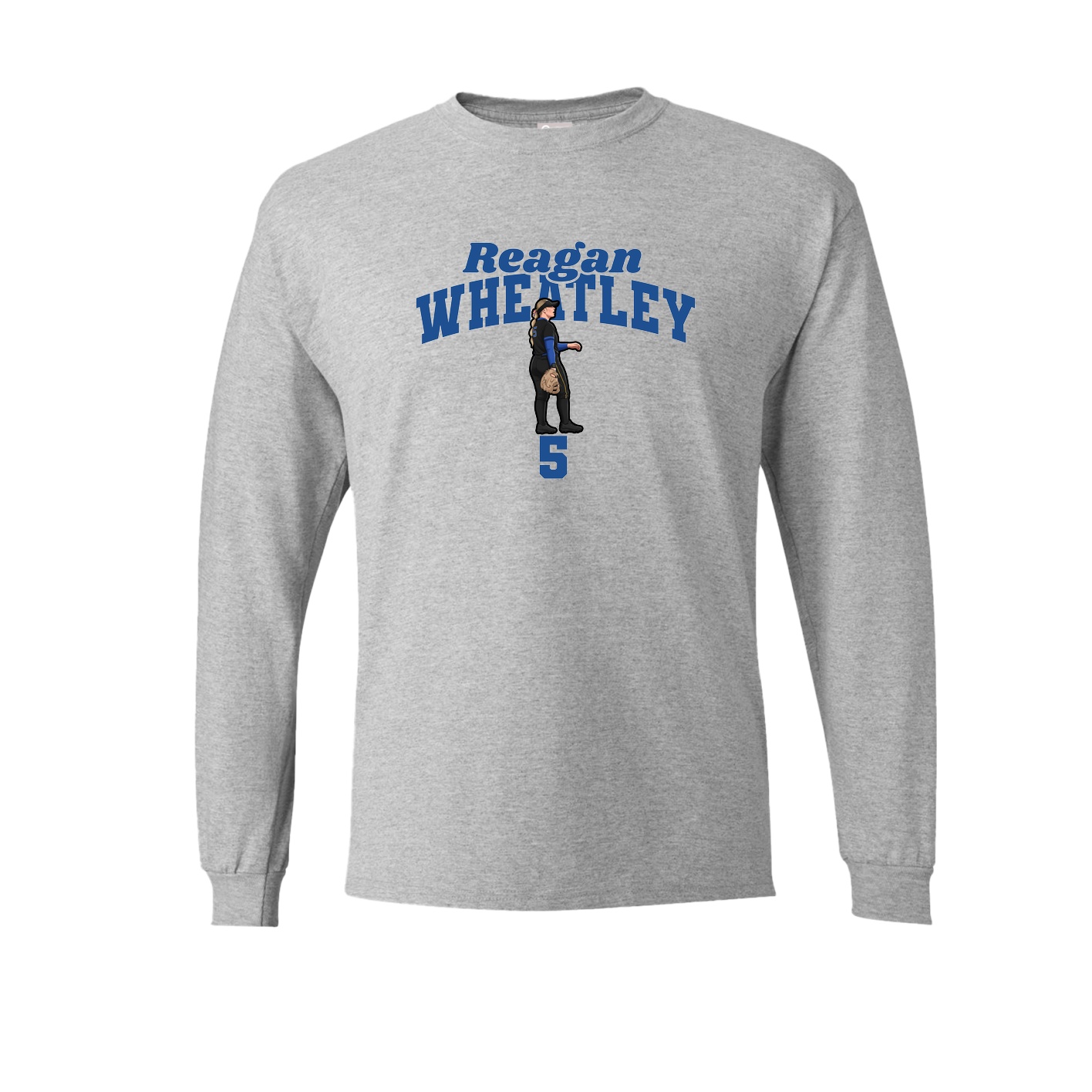 Long Sleeve Tee — Signature Arch in Grey
