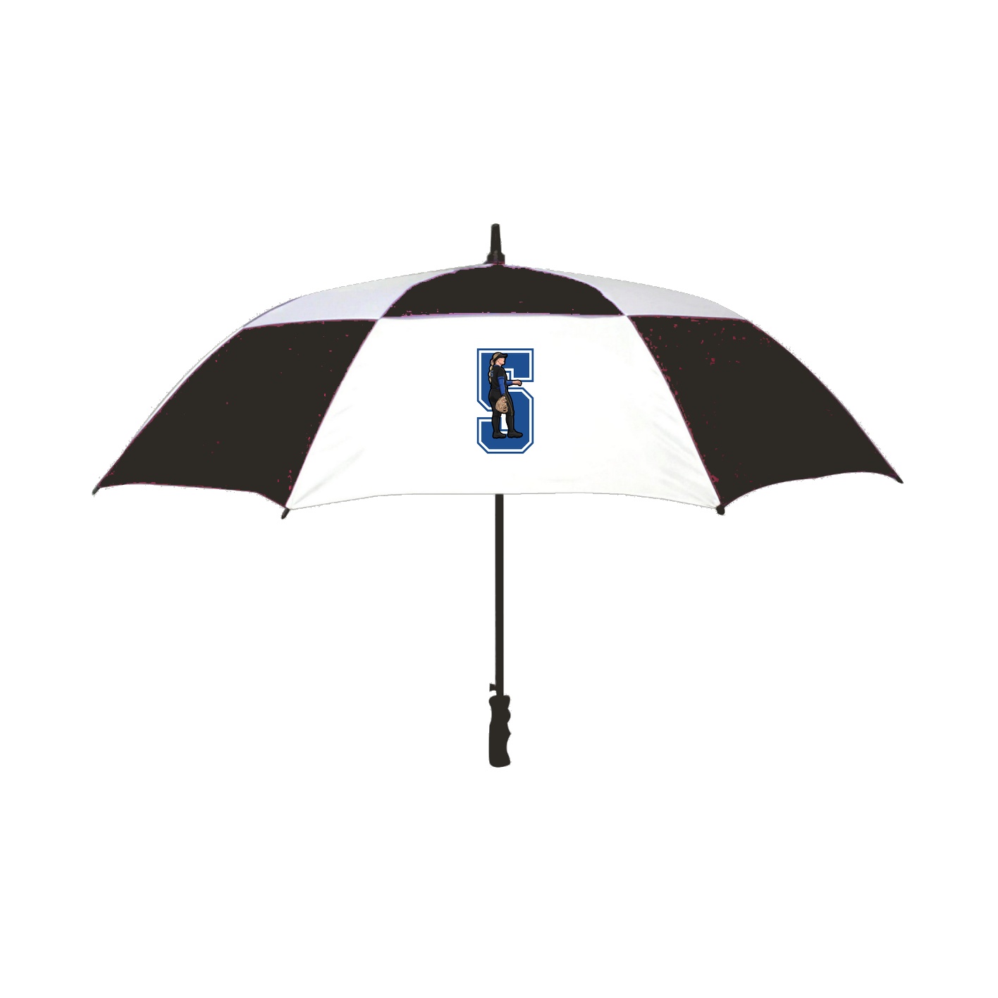 Golf Umbrella — Number in Black