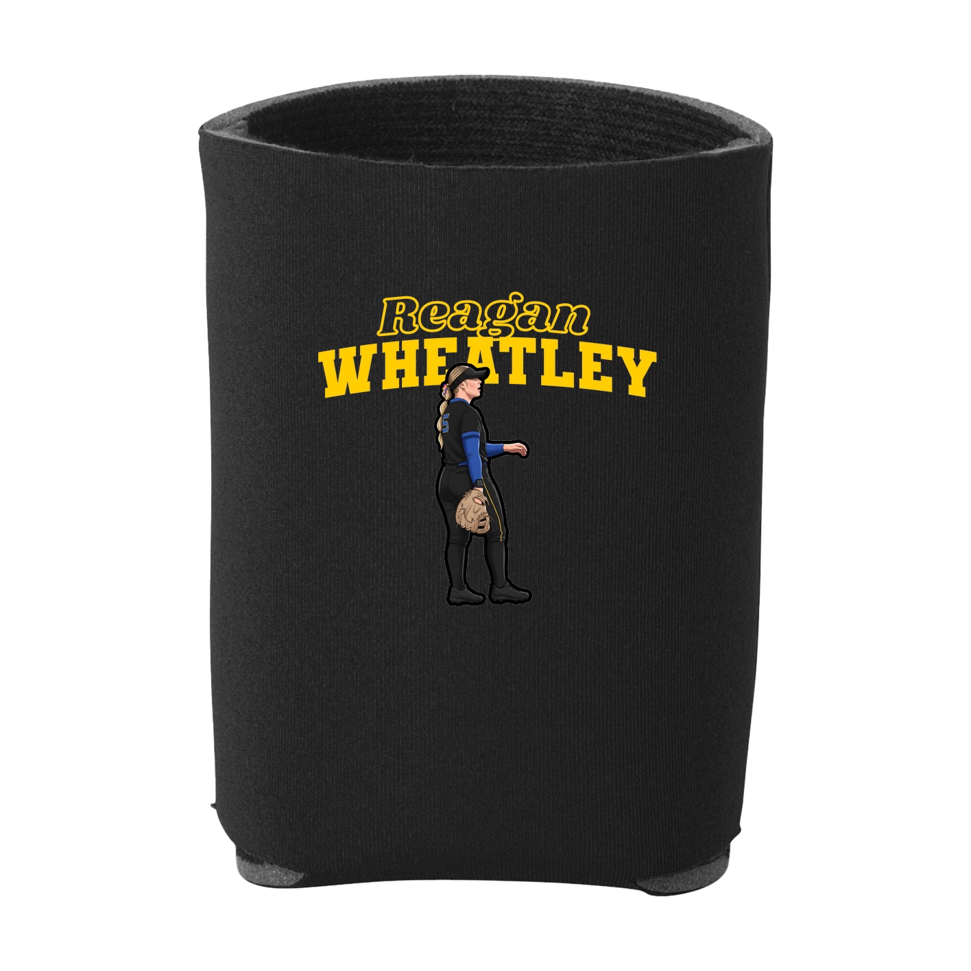 Can Holder — Name Arch in Black
