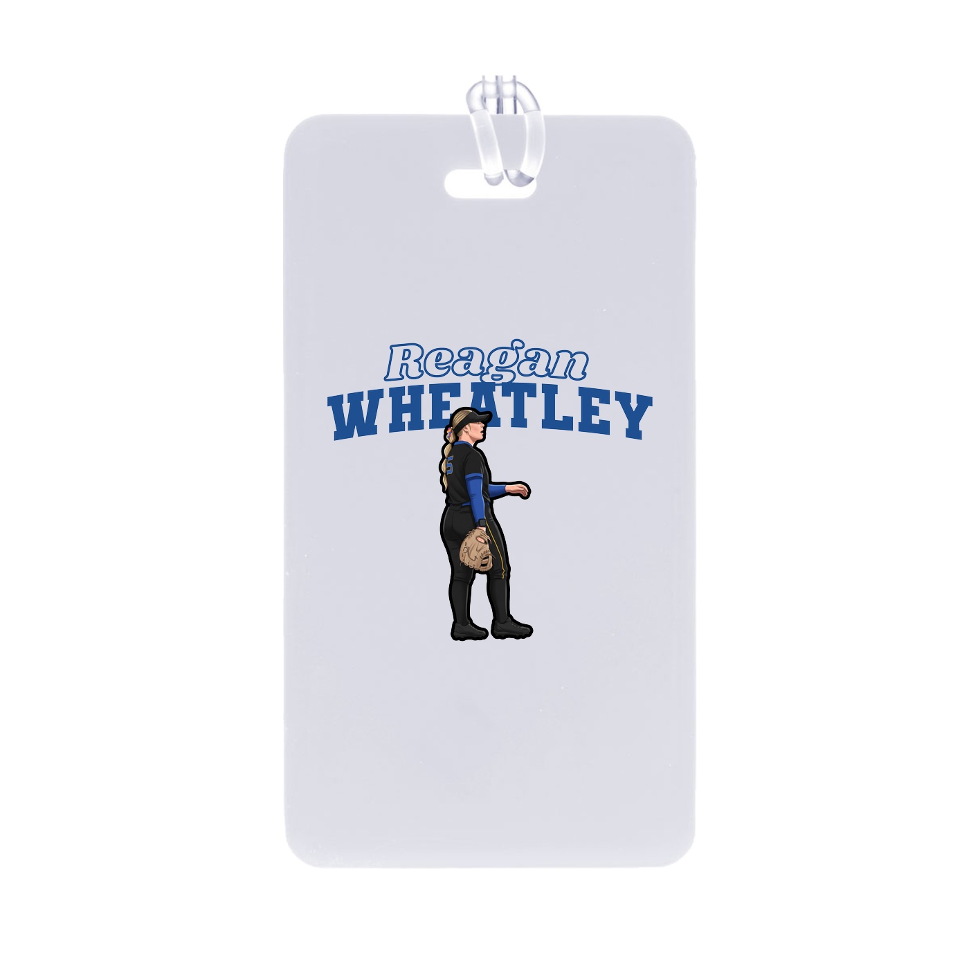 Bag Tag — Name Arch in Classic
