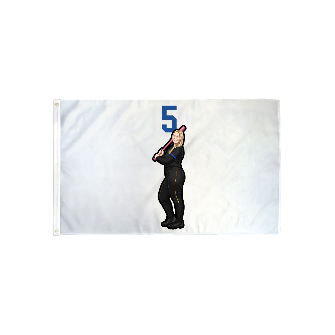 3x5 Flag — Number Top in Classic