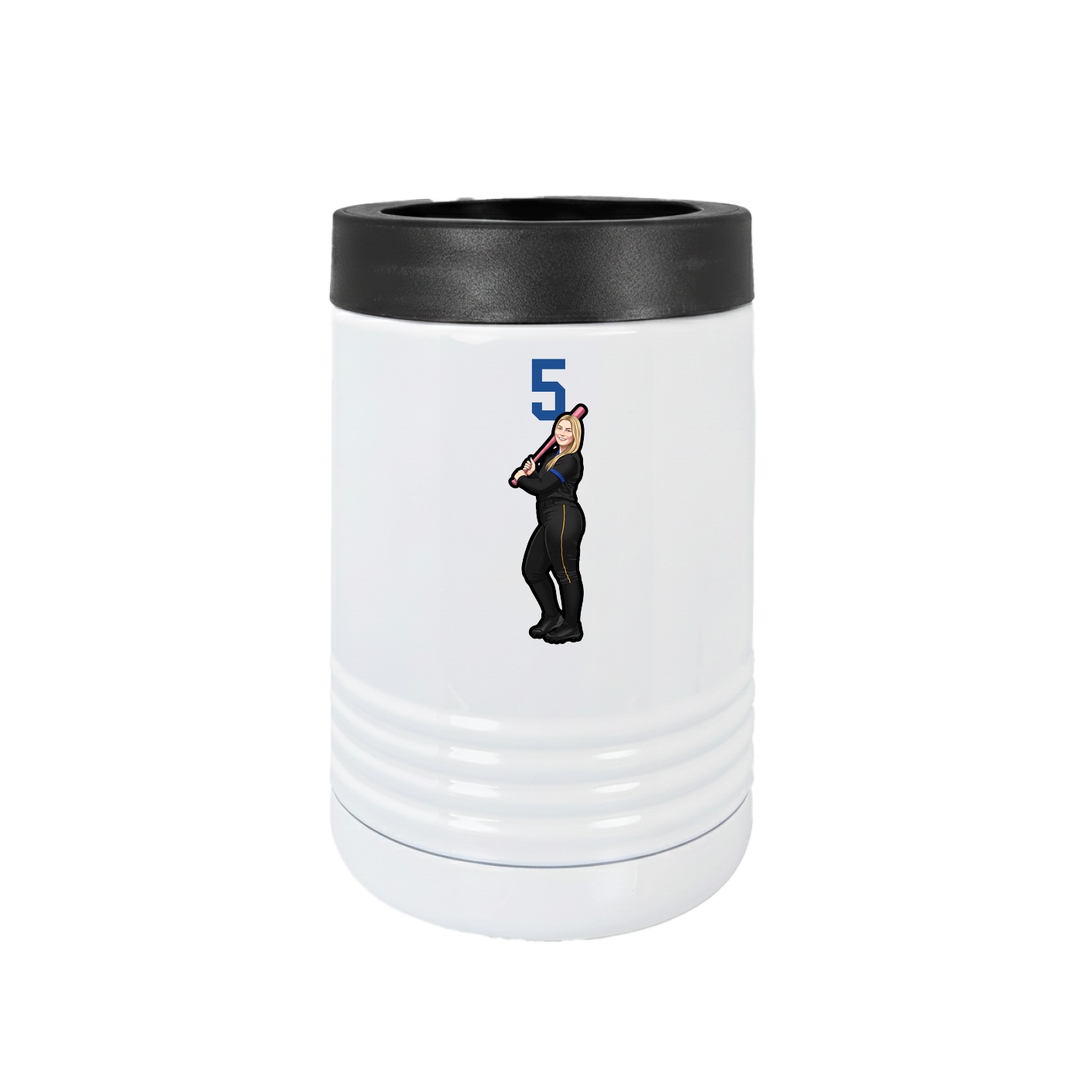 Beverage Holder — Number Top in White