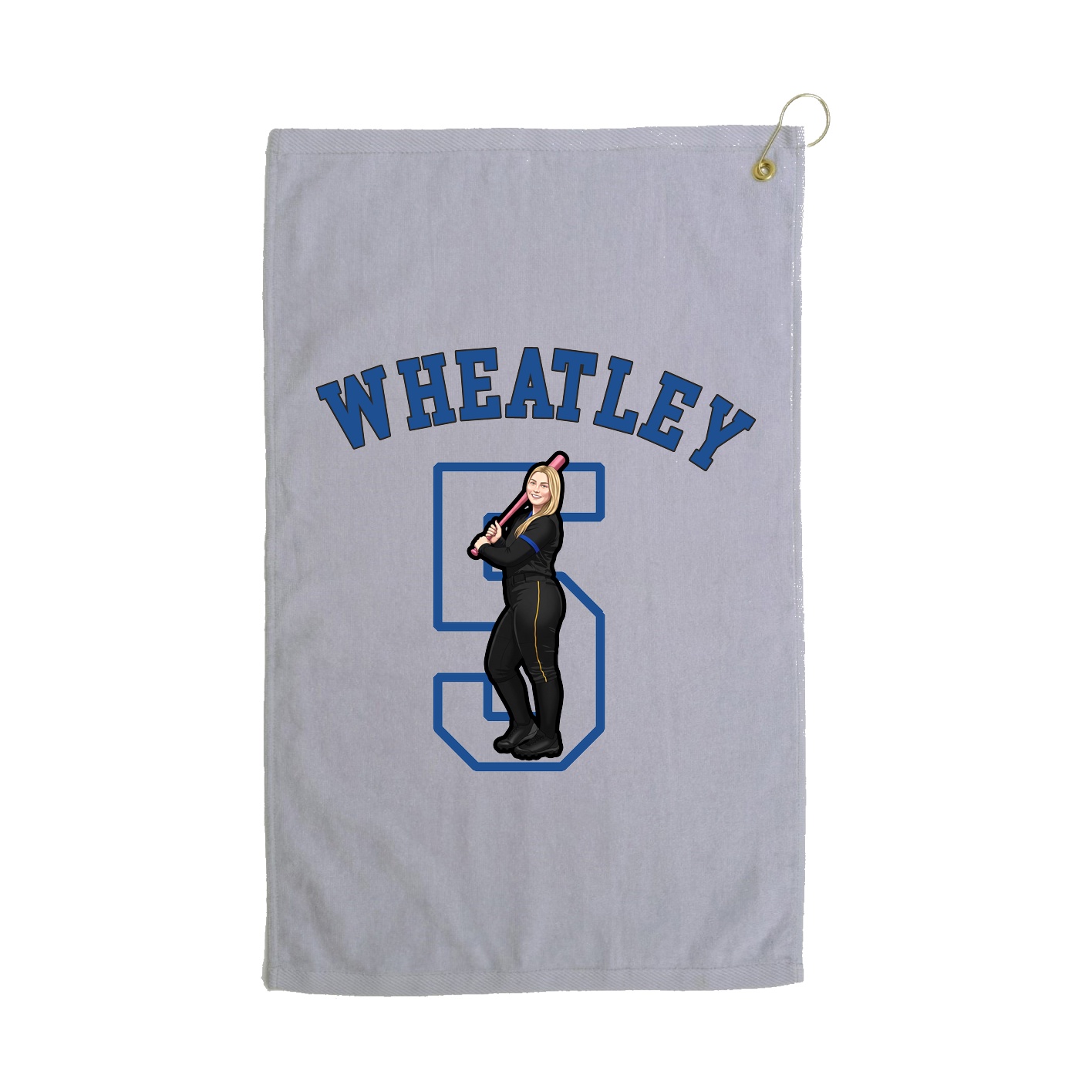 Golf Towel — Shirsey Arch in Grey