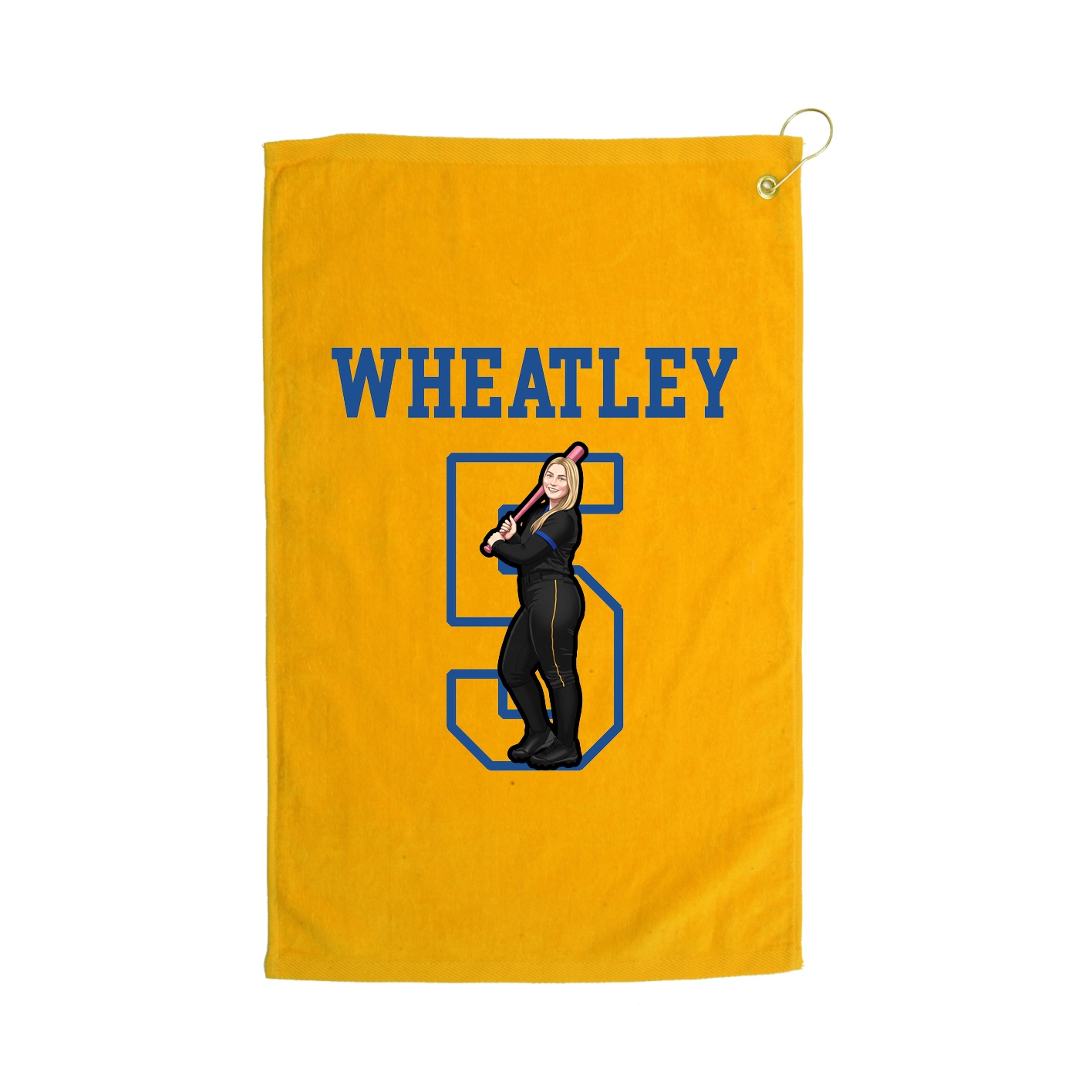 Golf Towel — Shirsey in Gold