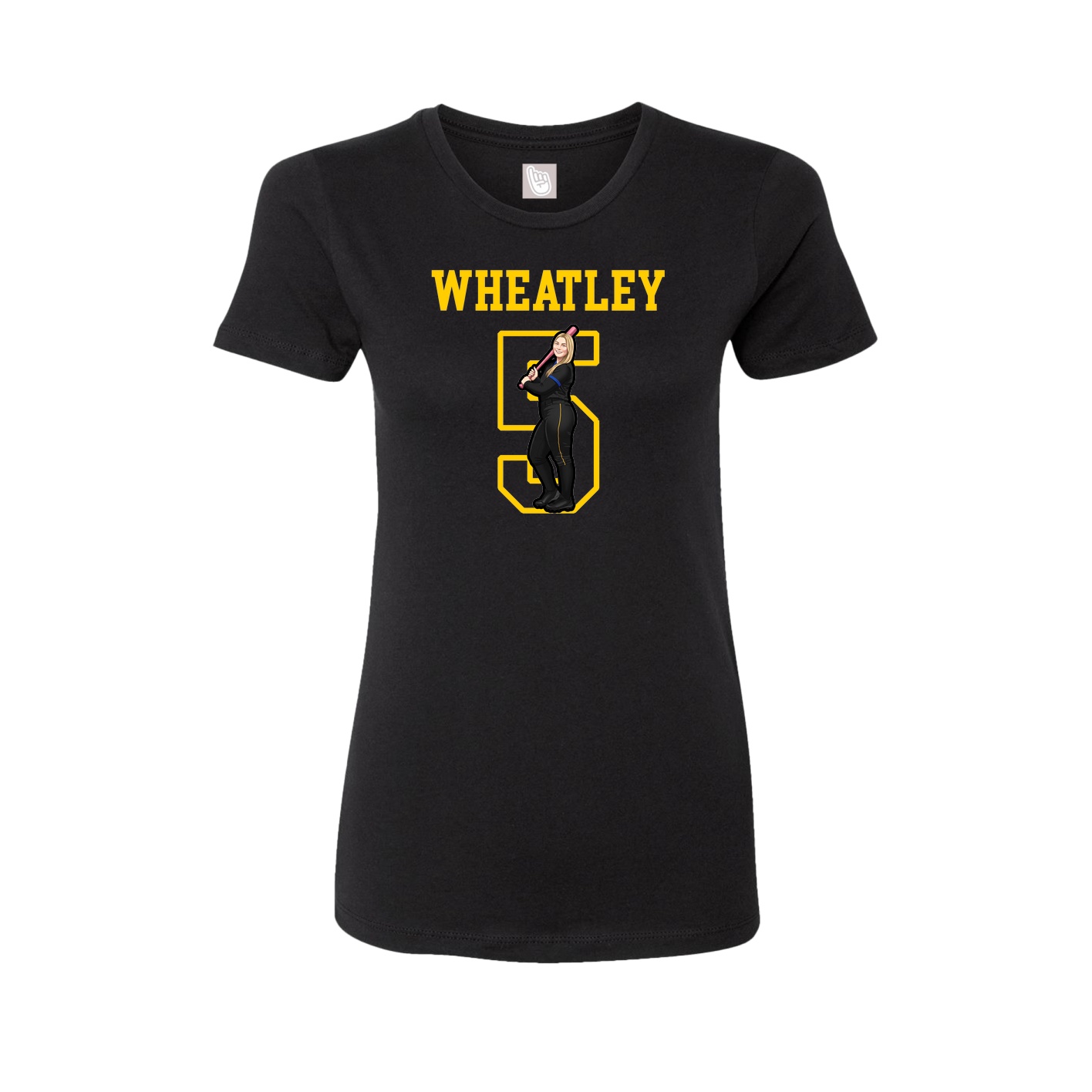 Womens Tee — Shirsey in Black
