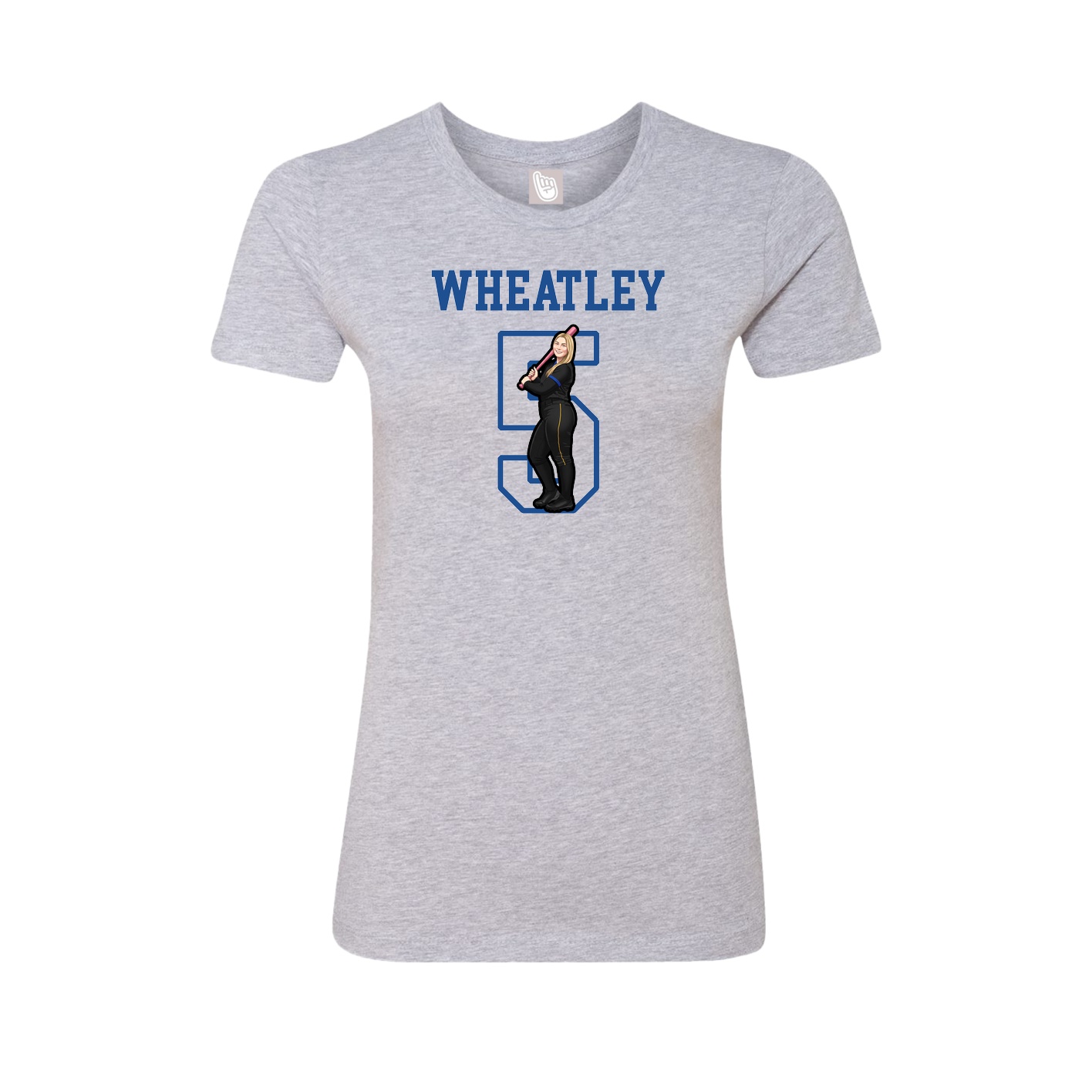 Womens Tee — Shirsey in Grey