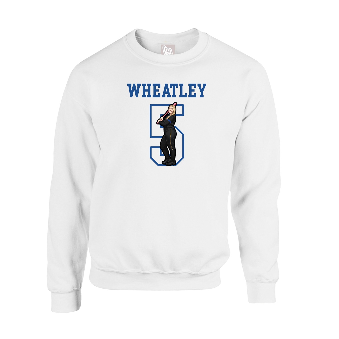 Fleece Crew — Shirsey in White