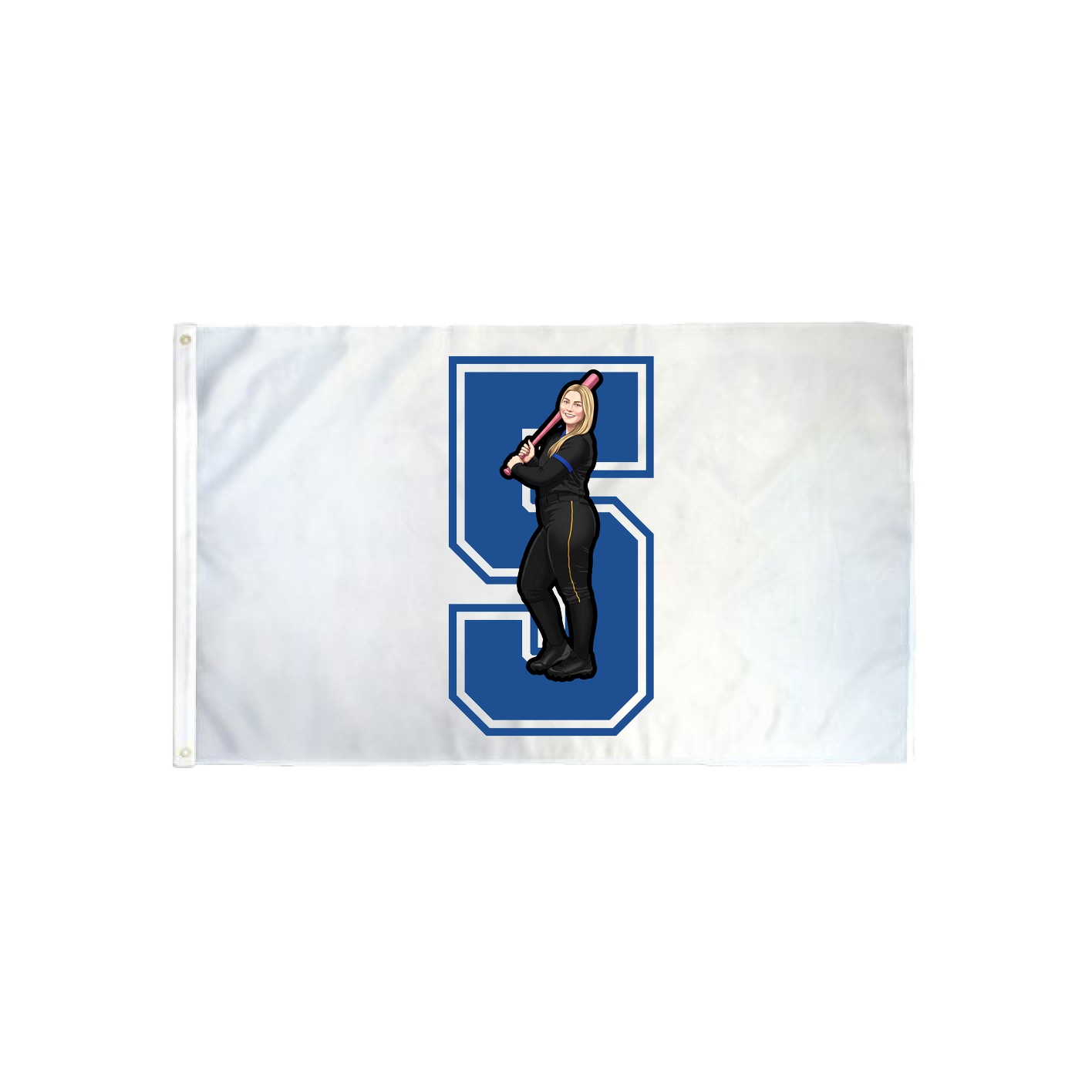 3x5 Flag — Number in Classic