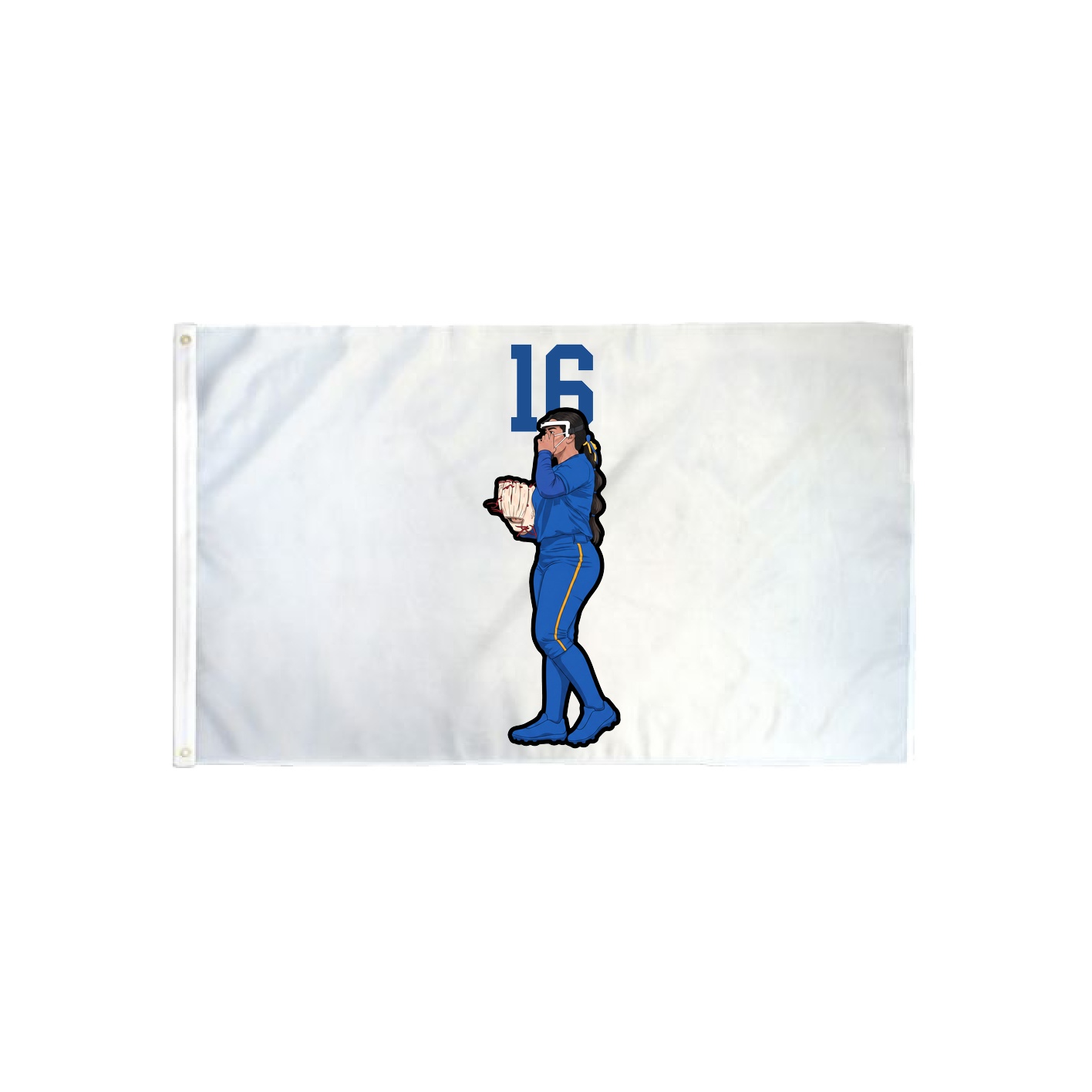 3x5 Flag — Number Top in Classic