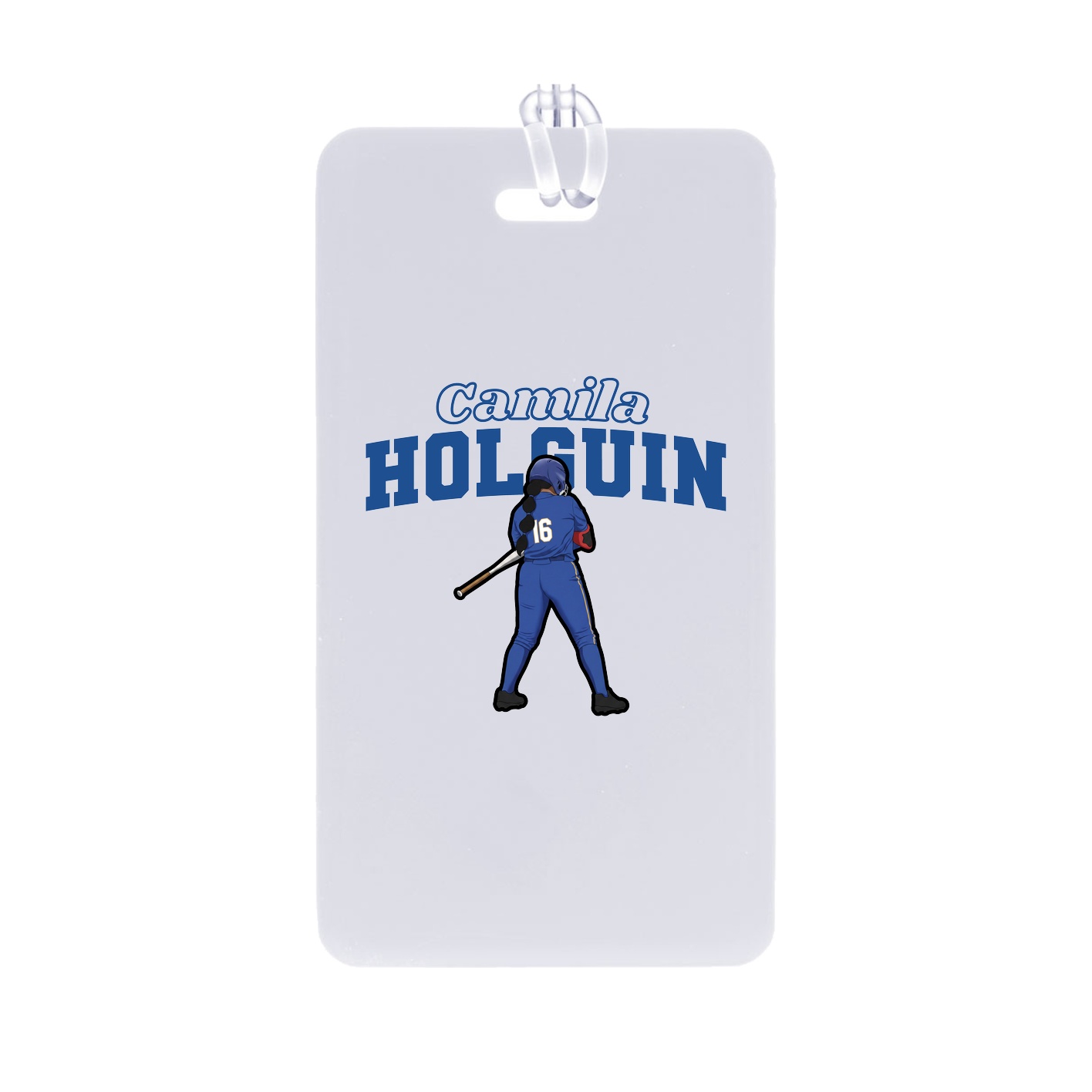 Bag Tag — Name Arch in Classic