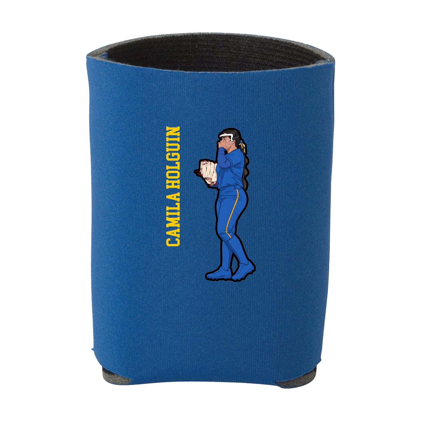 Can Holder — Name Vertical in Royal
