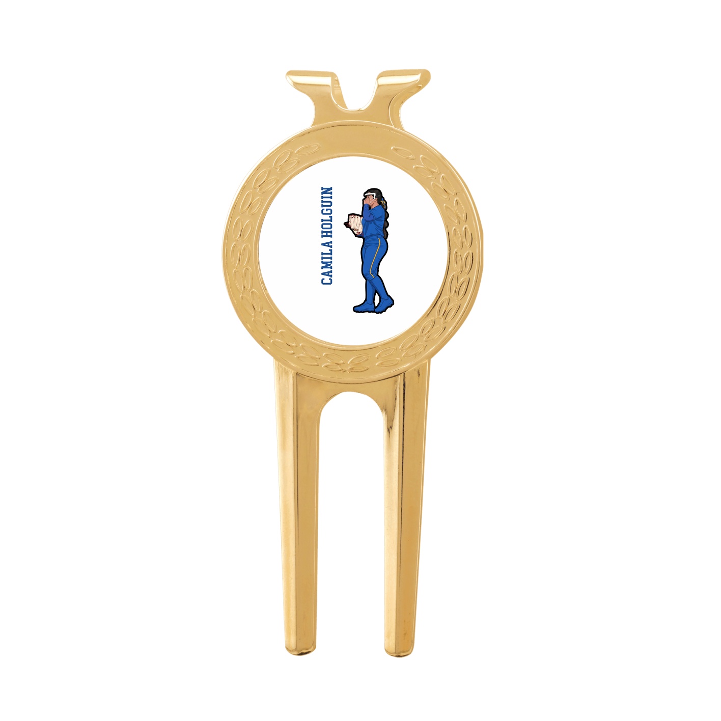 Divot Tool with Ball Marker — Name Vertical in Classic