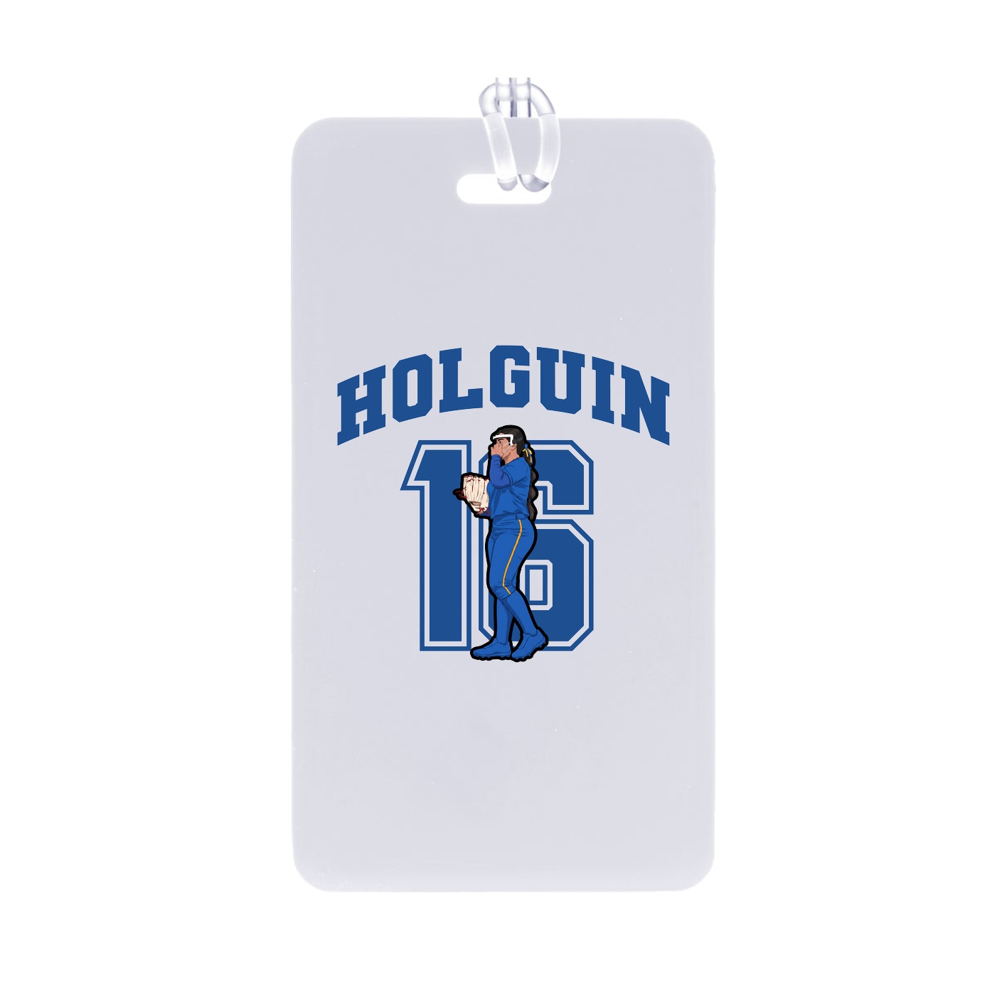 Bag Tag — Number in Classic