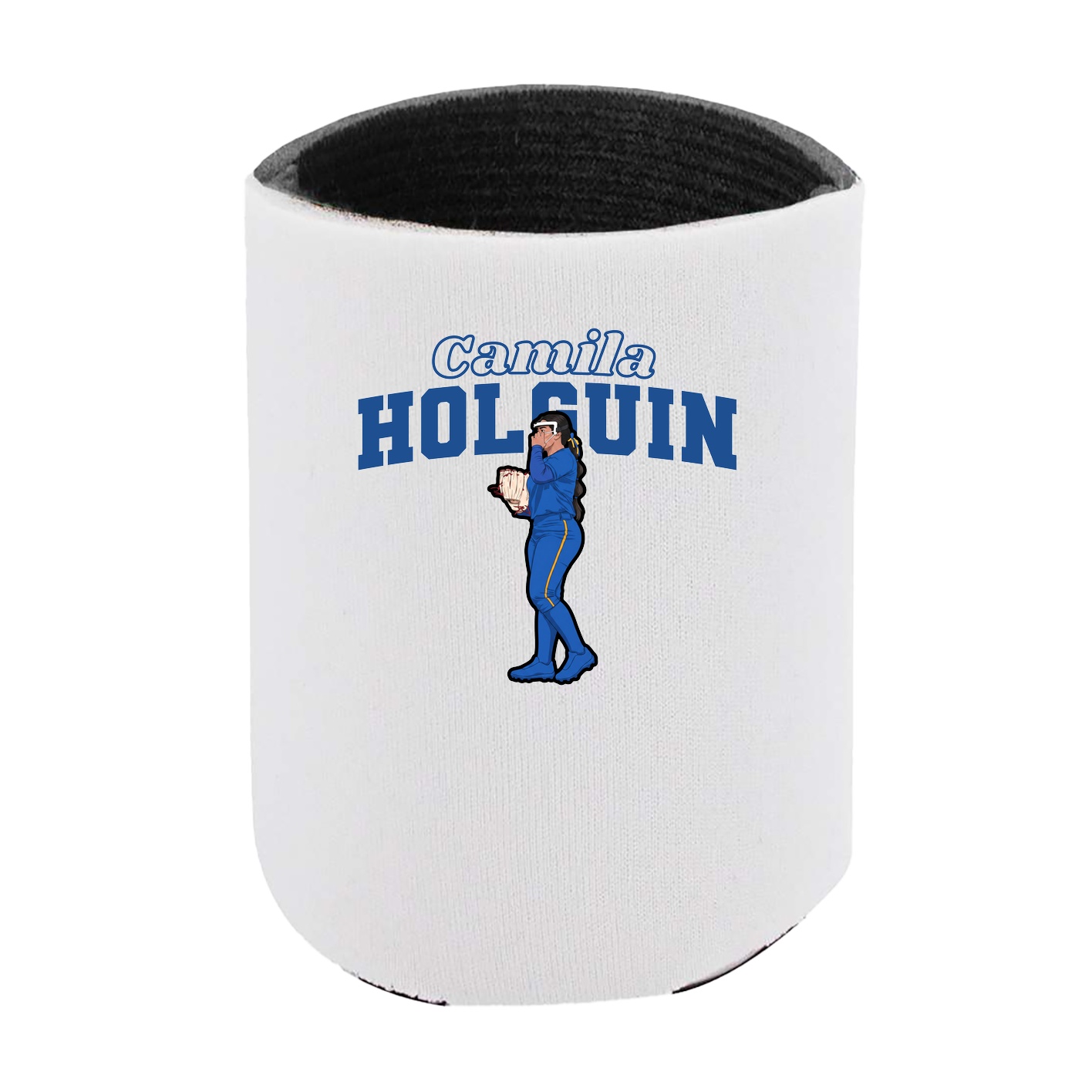 Can Holder — Name Arch in White