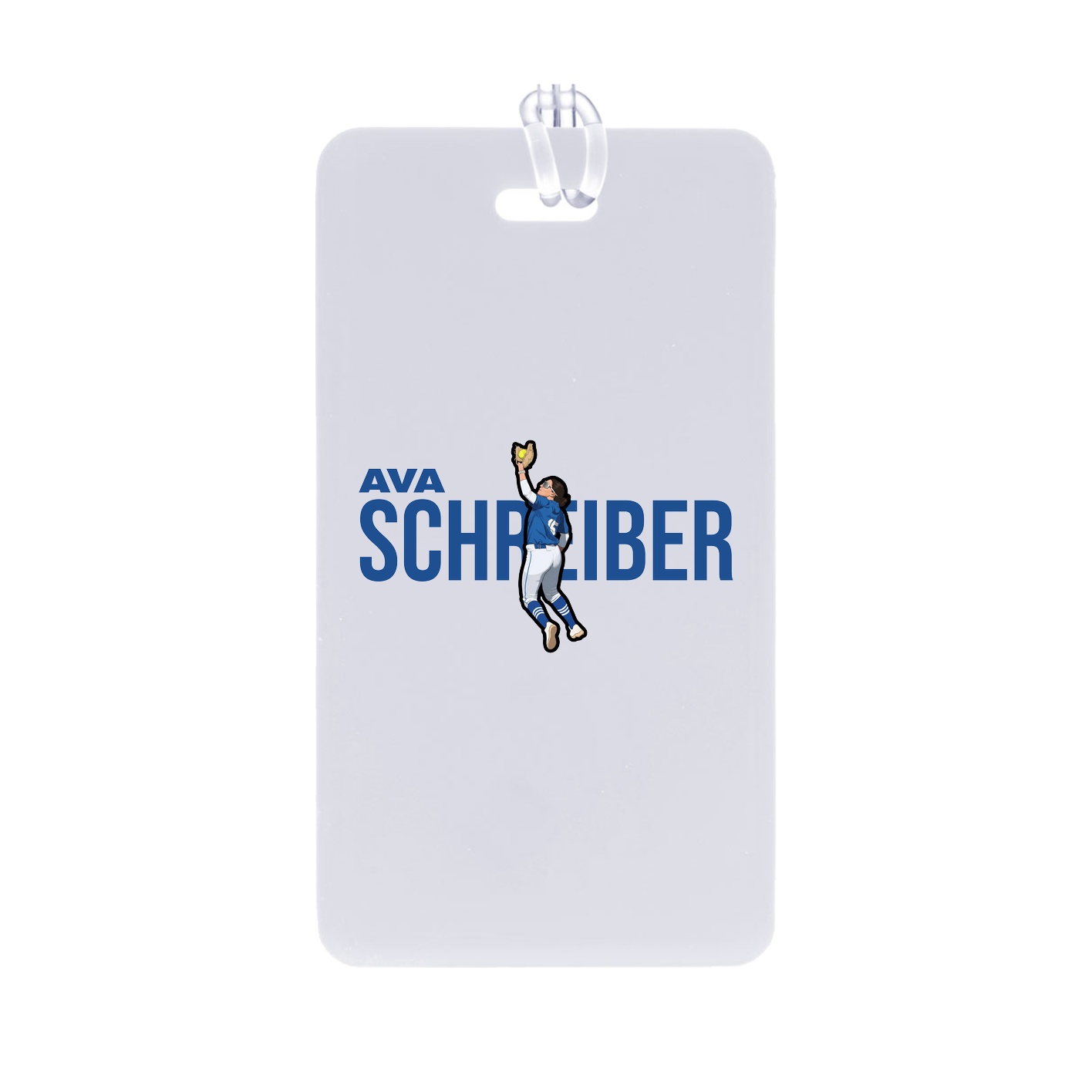 Bag Tag — Player Name in Classic