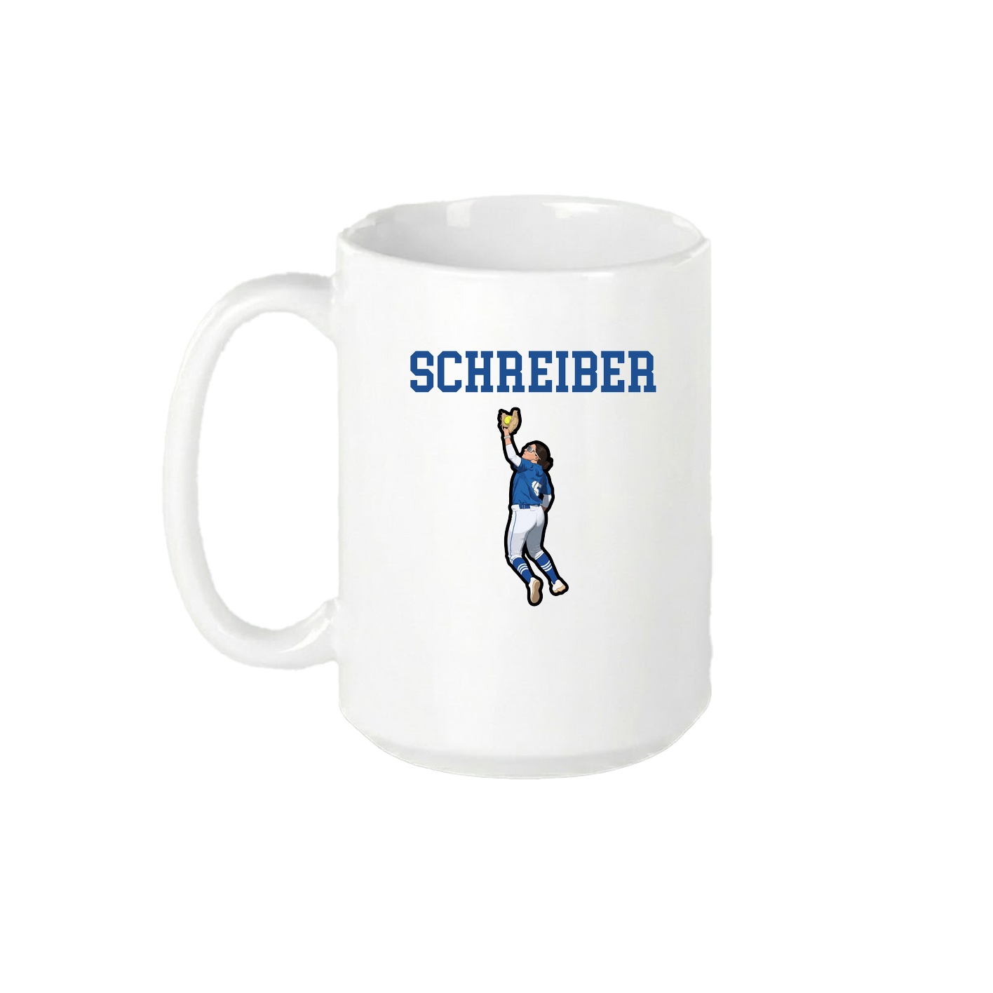 15oz Coffee Mug — Shirsey in White