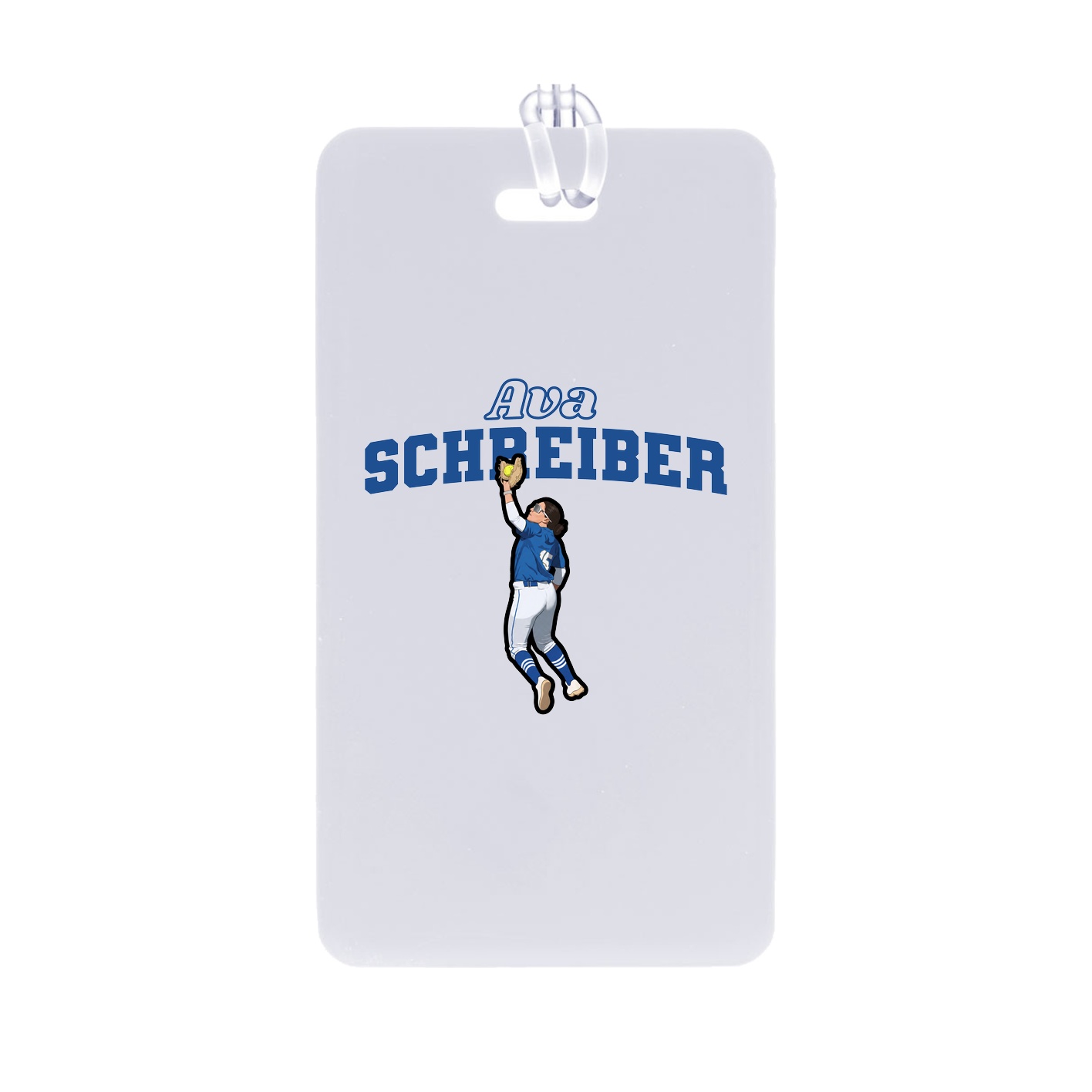 Bag Tag — Name Arch in Classic