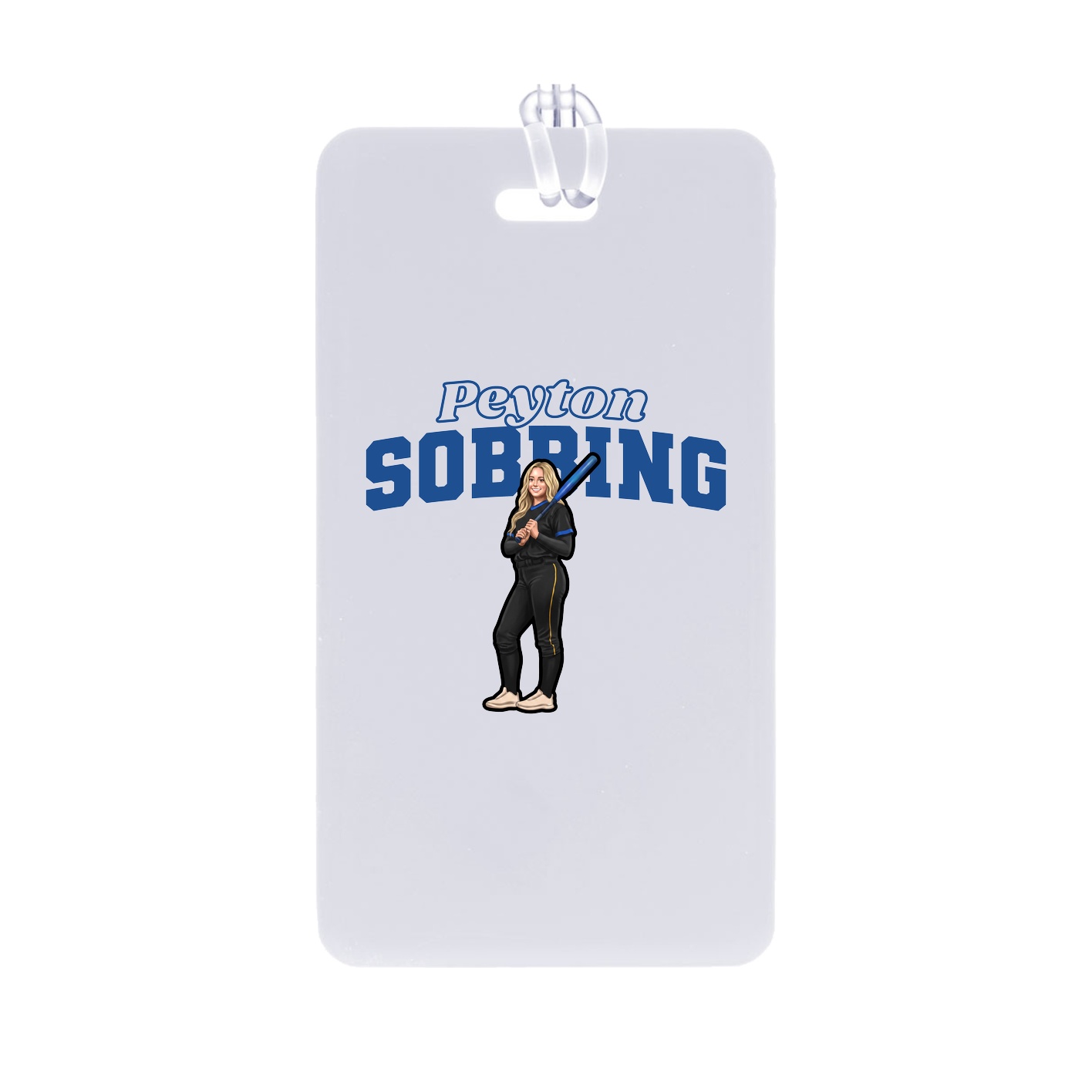 Bag Tag — Name Arch in Classic