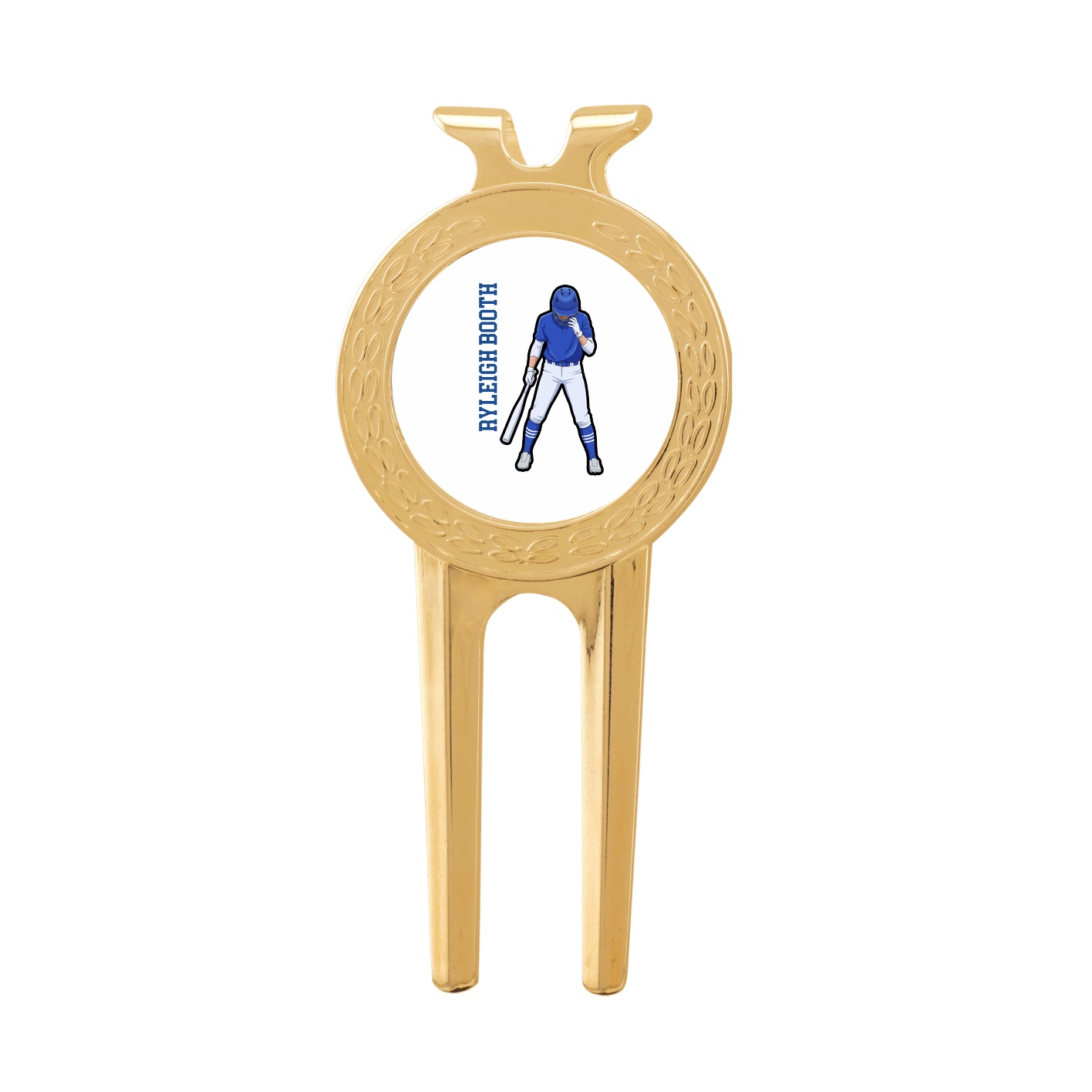 Divot Tool with Ball Marker — Name Vertical in Classic