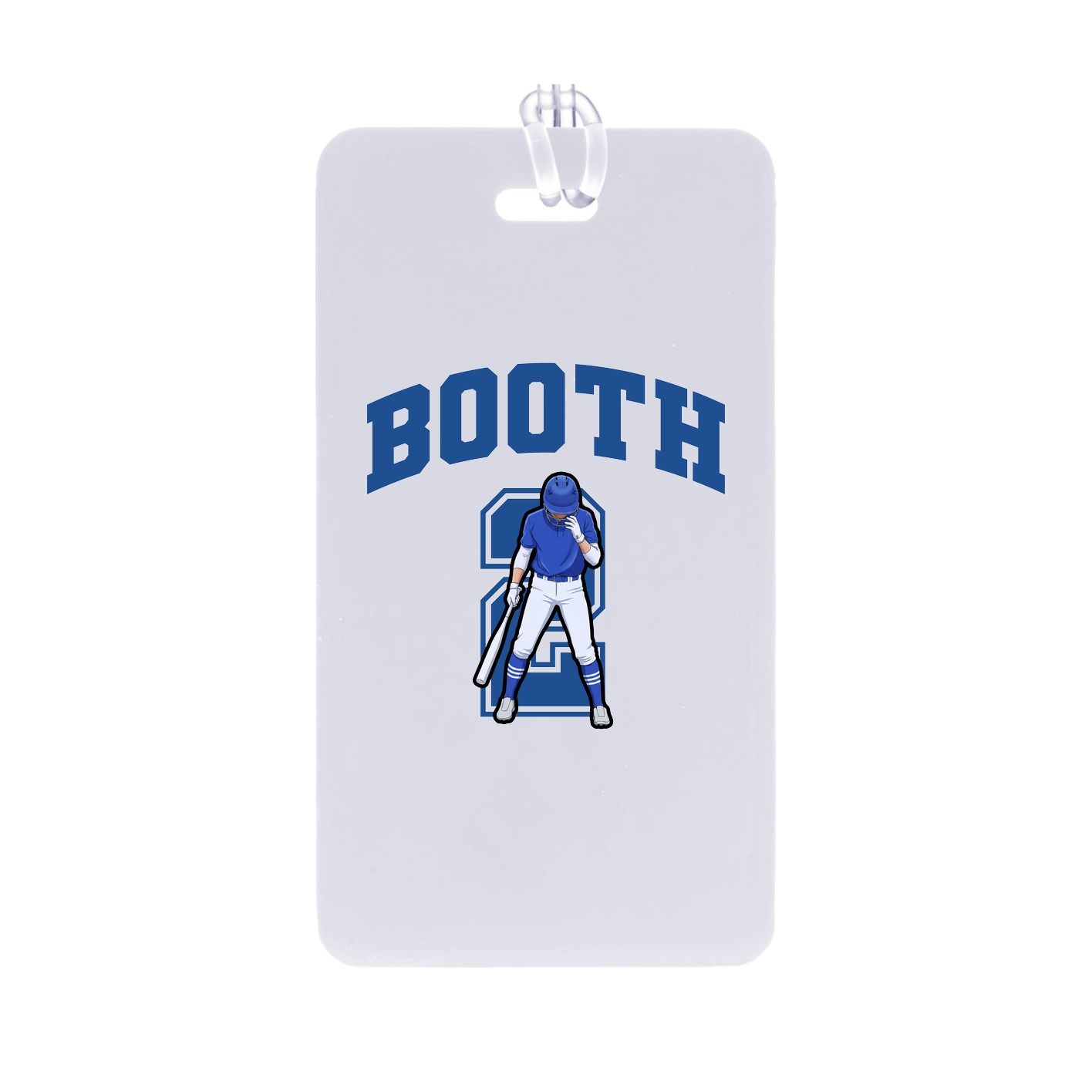 Bag Tag — Number in Classic