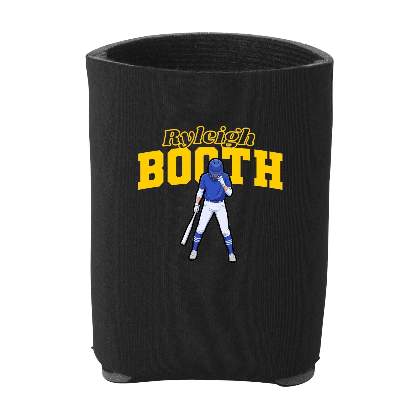 Can Holder — Name Arch in Black