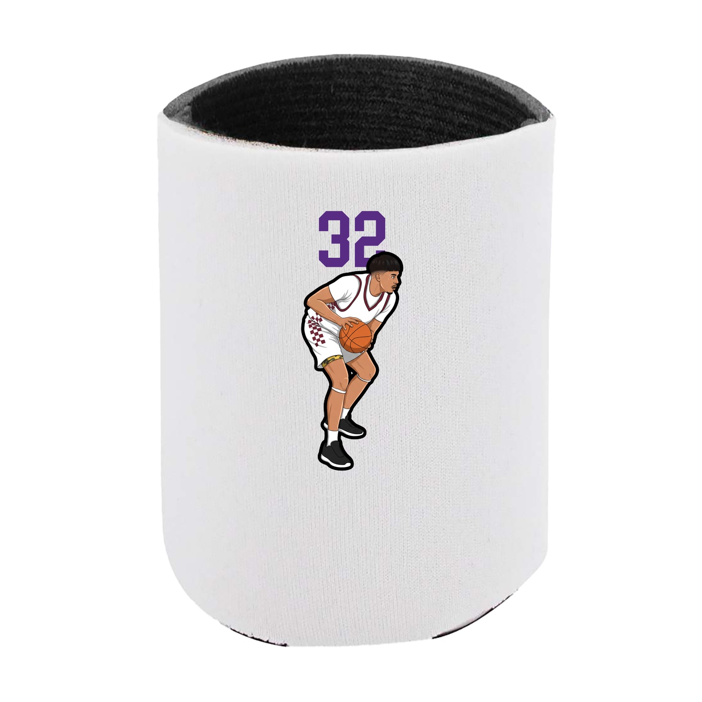 Can Holder — Number Top in White