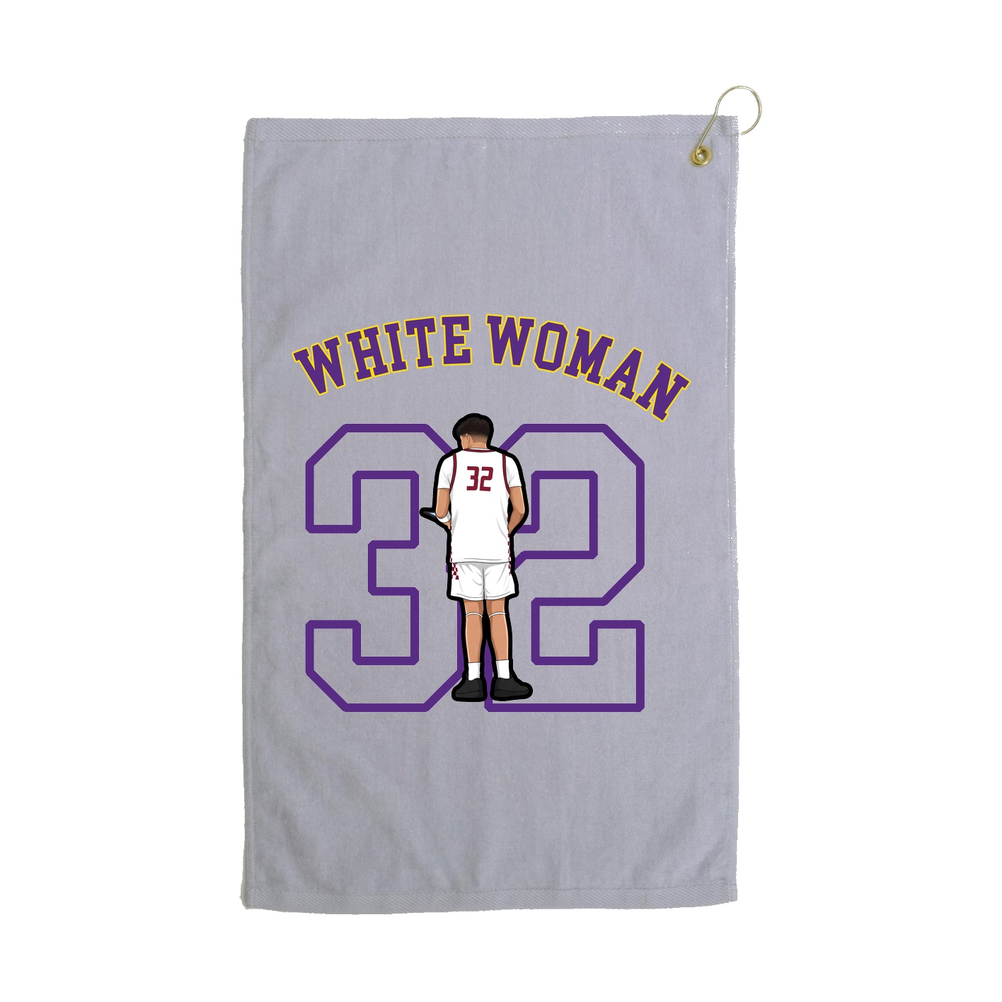 Golf Towel — Shirsey Arch in Grey