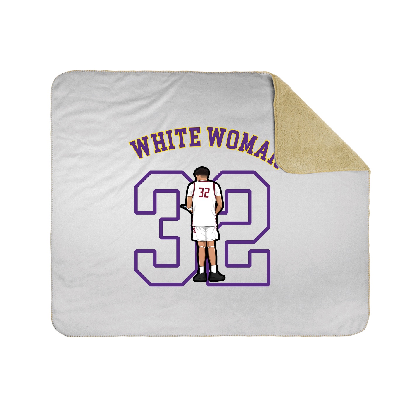 Throw Blanket — Shirsey Arch in White