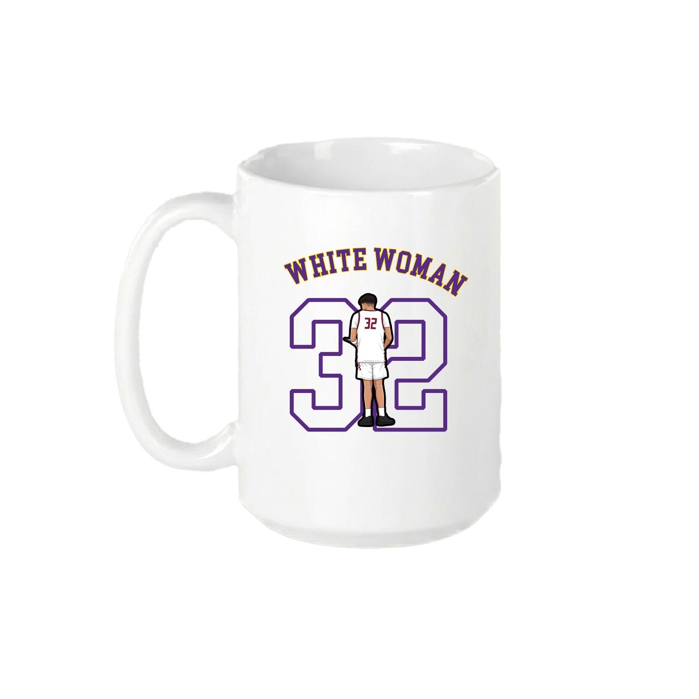 15oz Coffee Mug — Shirsey Arch in White