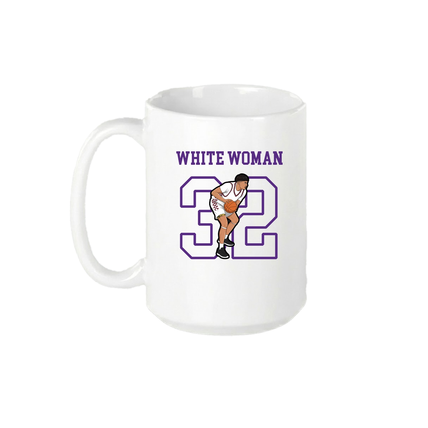 15oz Coffee Mug — Shirsey in White