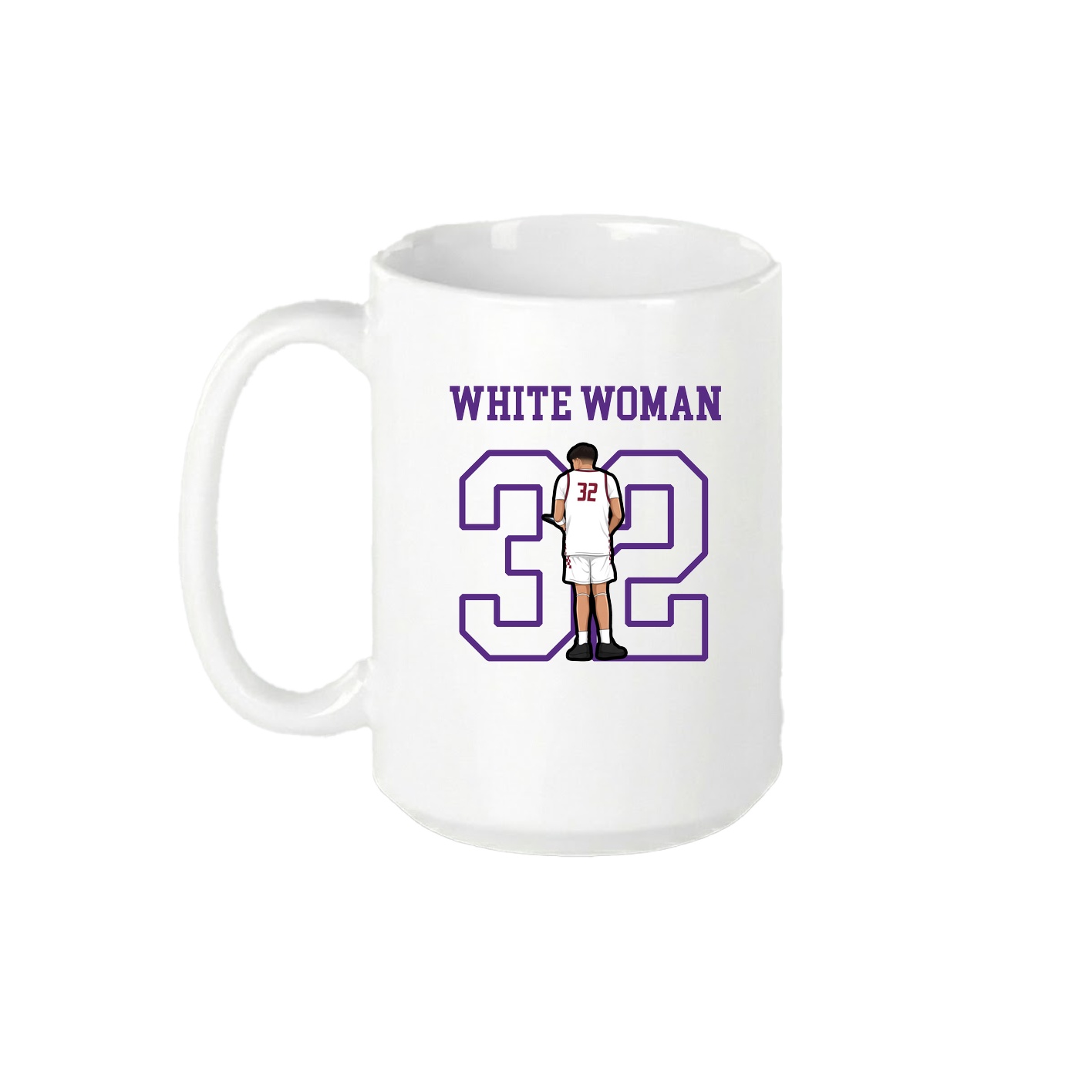 15oz Coffee Mug — Shirsey in White