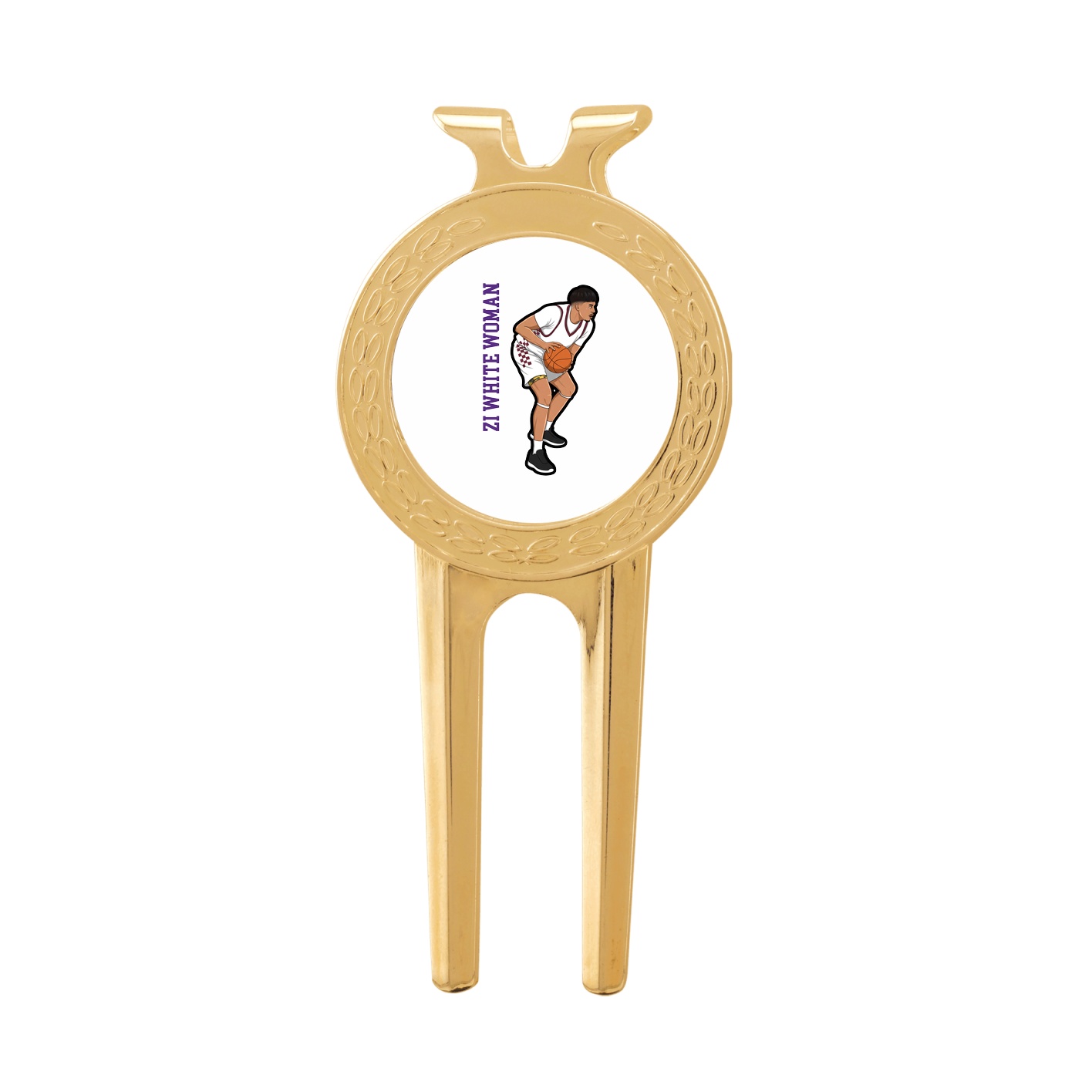 Divot Tool with Ball Marker — Name Vertical in Classic