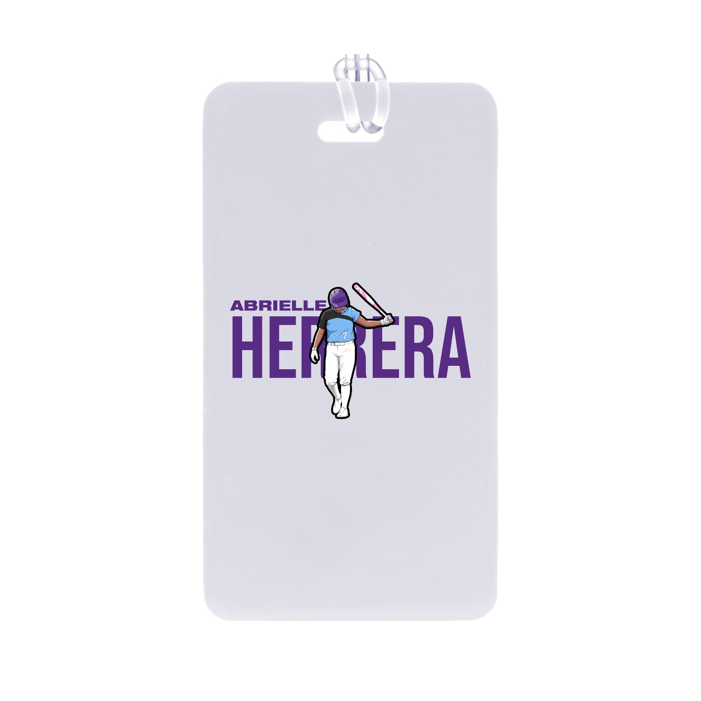 Bag Tag — Player Name in Classic