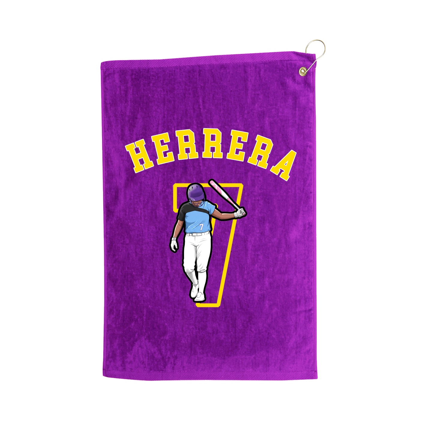 Golf Towel — Shirsey Arch in Purple
