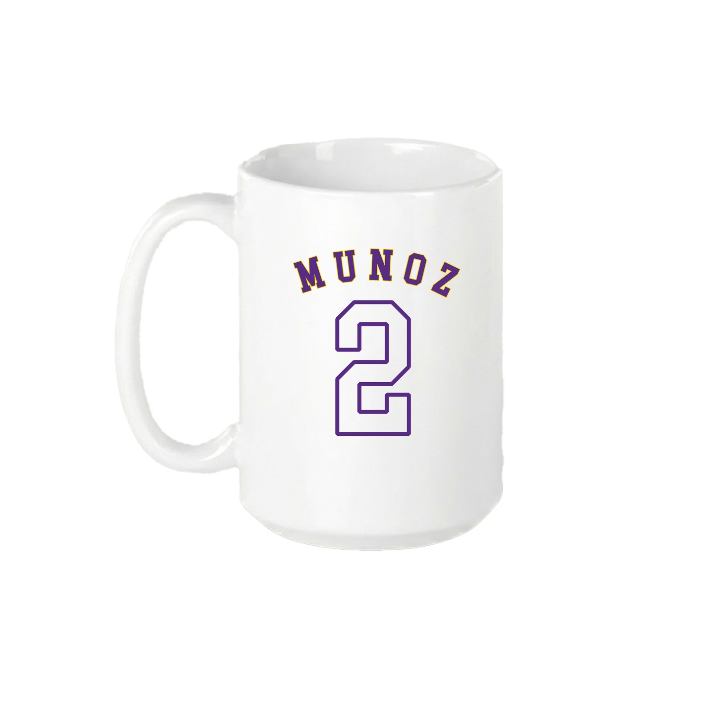 15oz Coffee Mug — Shirsey Arch in White