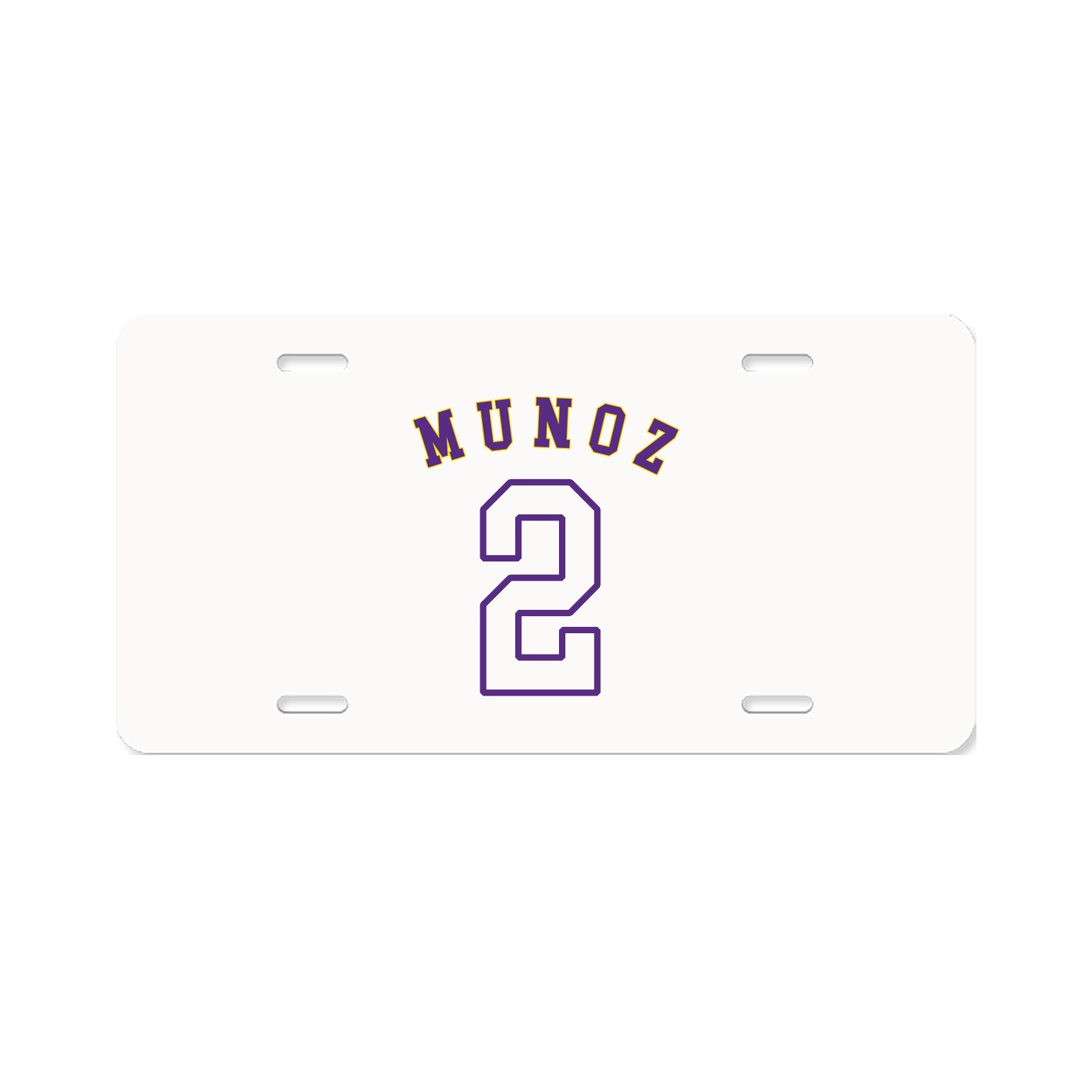 License Plate — Shirsey Arch in Classic