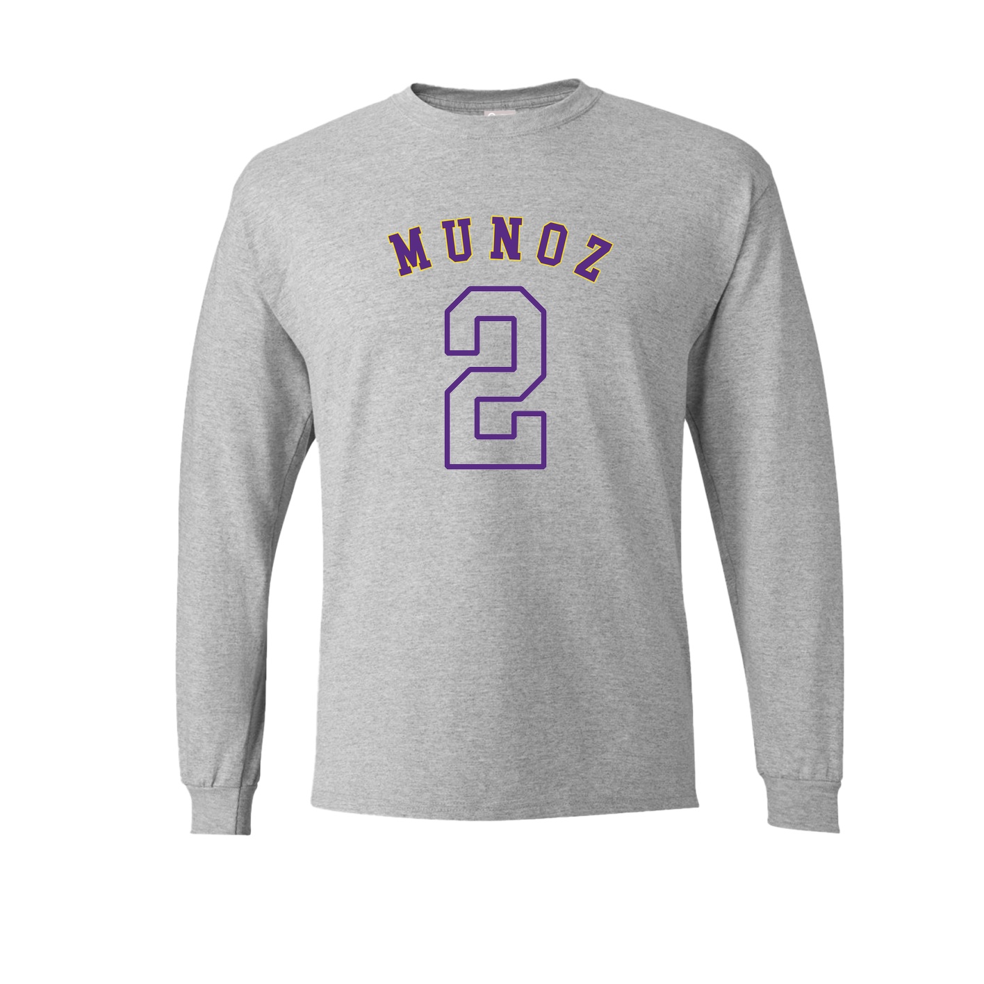 Long Sleeve Tee — Shirsey Arch in Grey