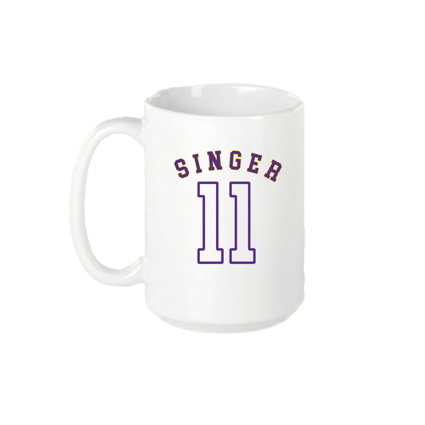15oz Coffee Mug — Shirsey Arch in White