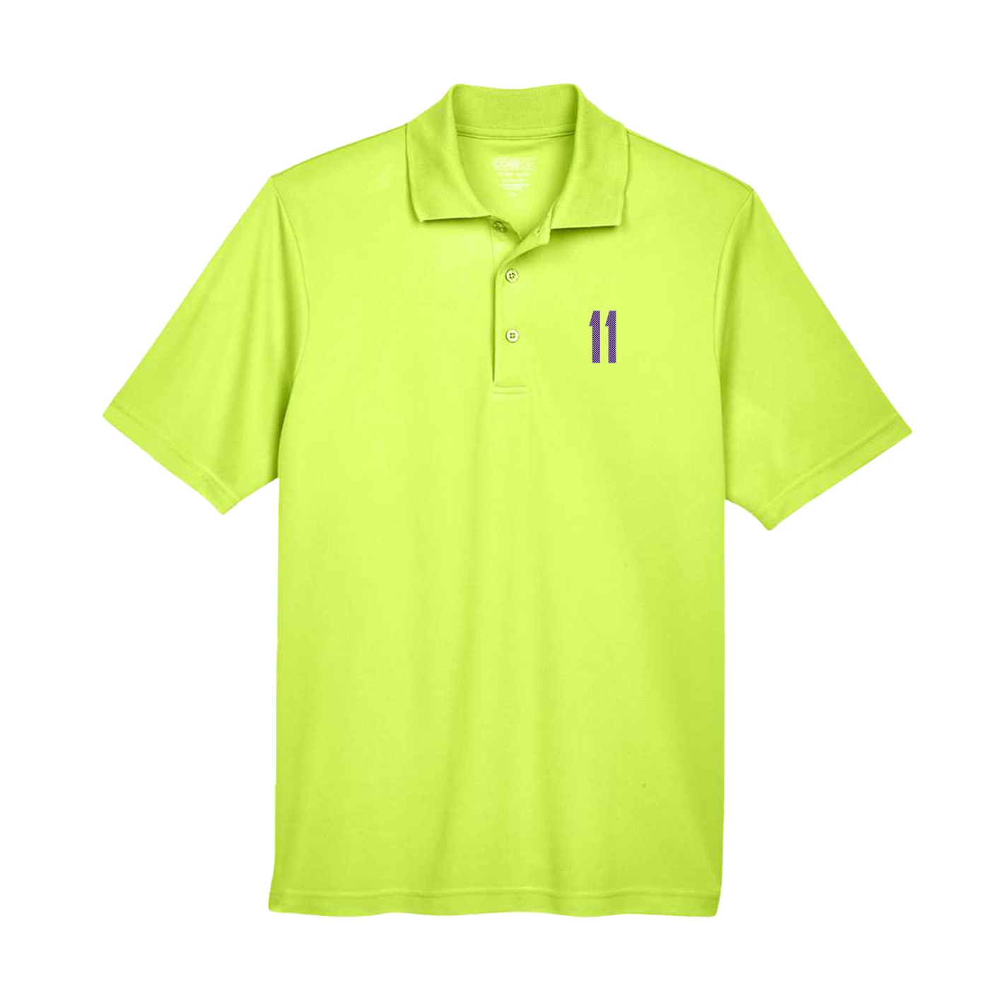 Performance Polo — Front Shirsy in Yellow